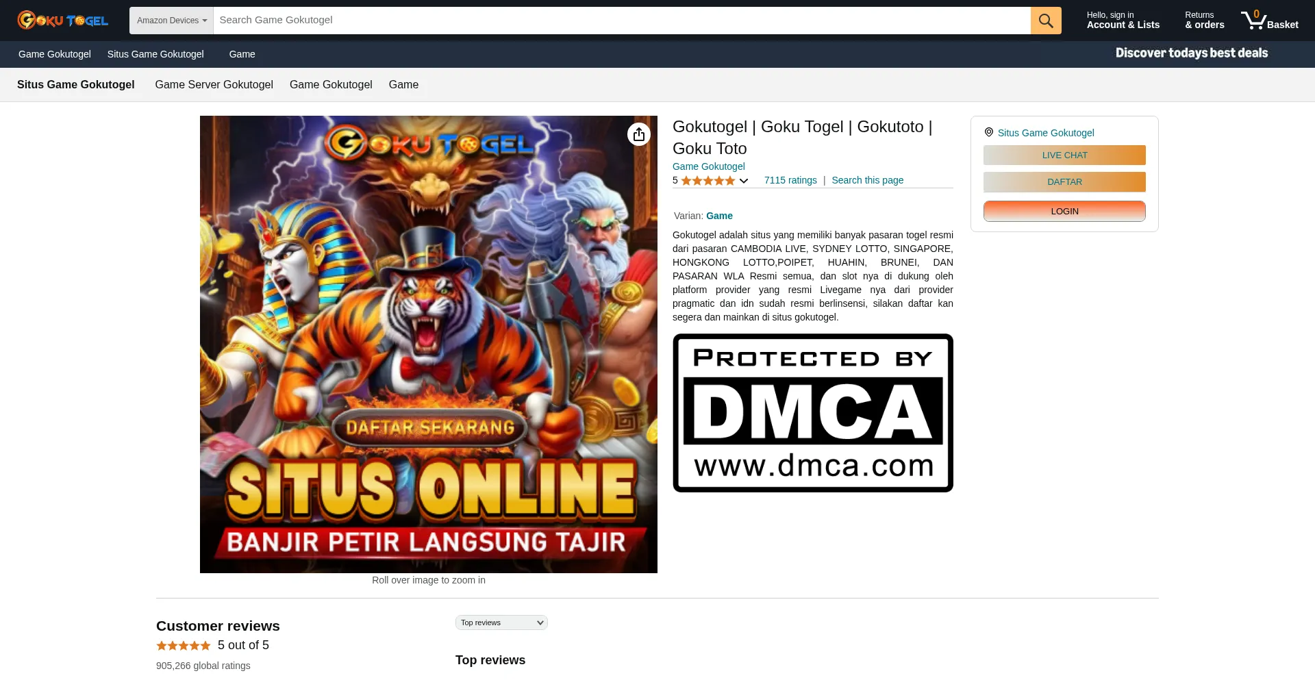 Gokutogel.com