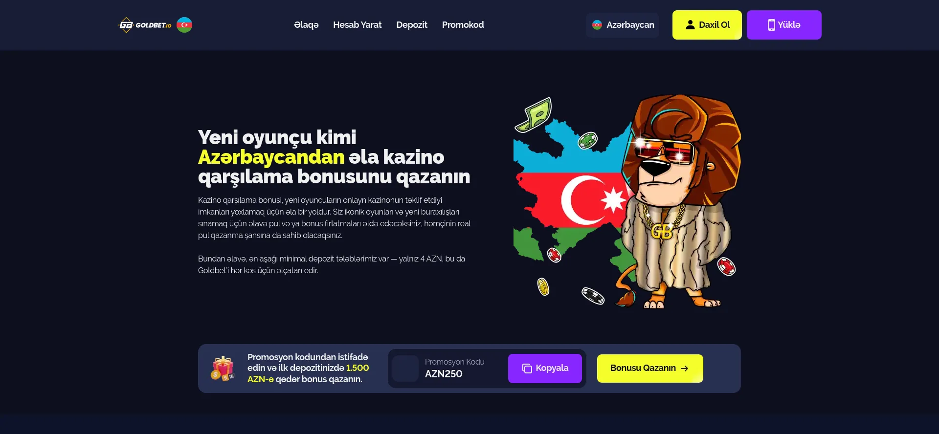 goldbet casino 100 free spins no deposit