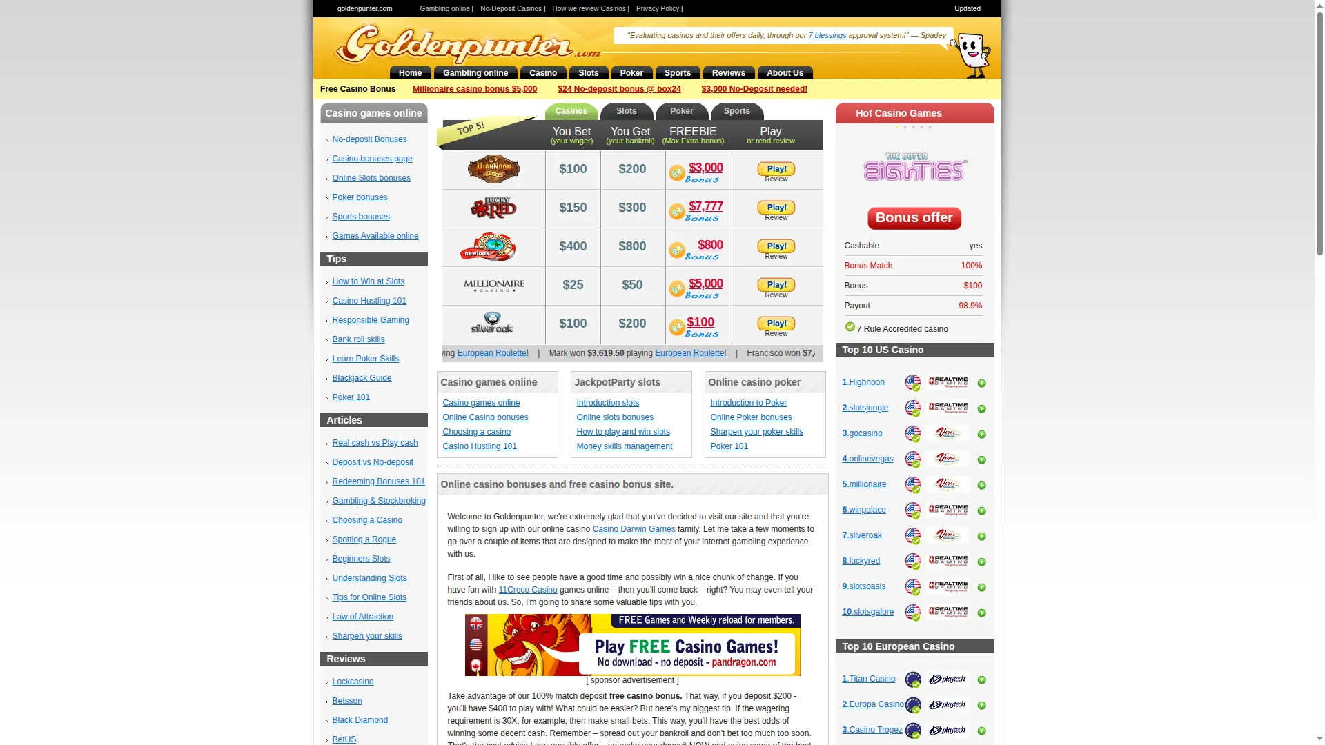 Goldenpunter.com