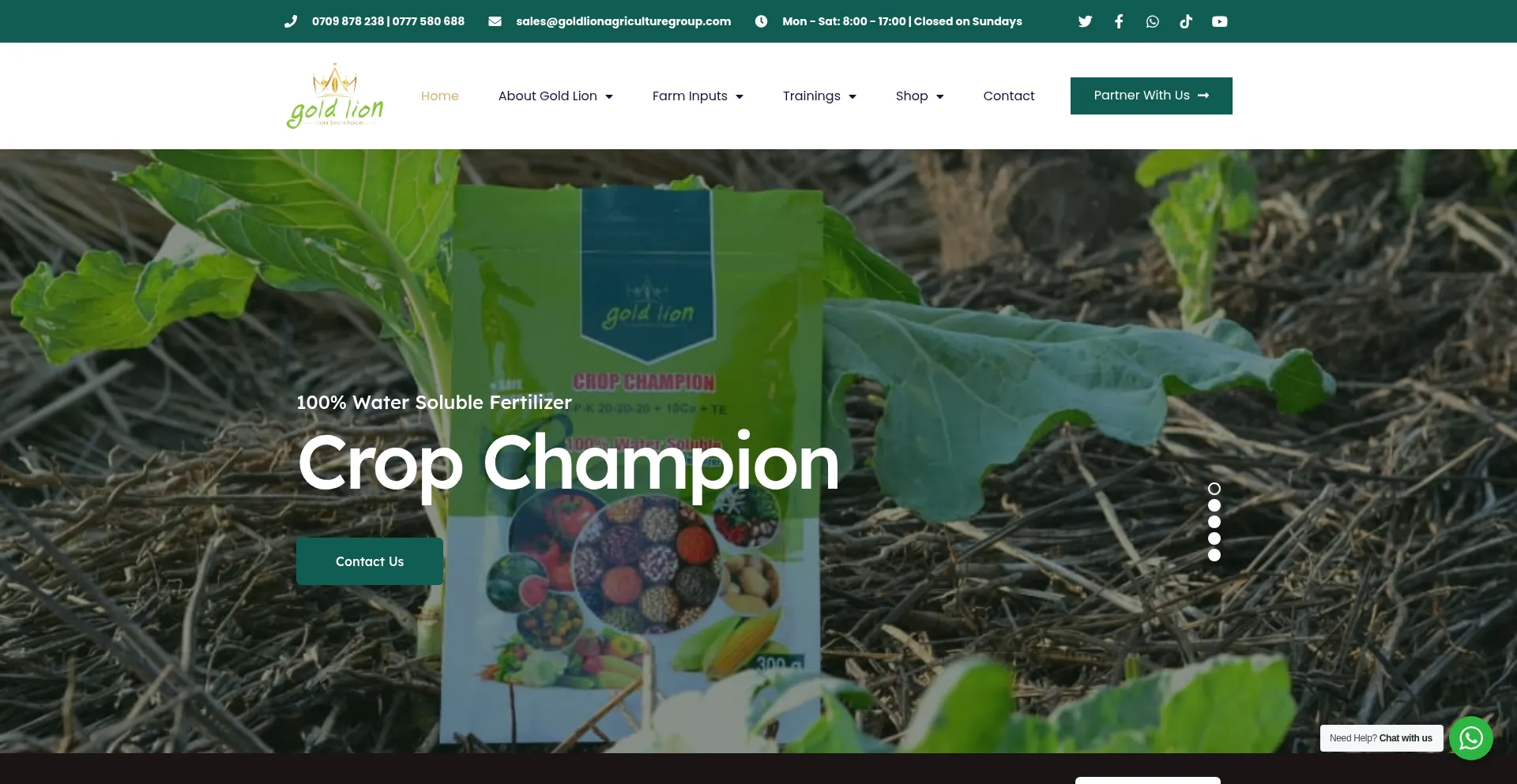 Goldlionagriculturegroup.com