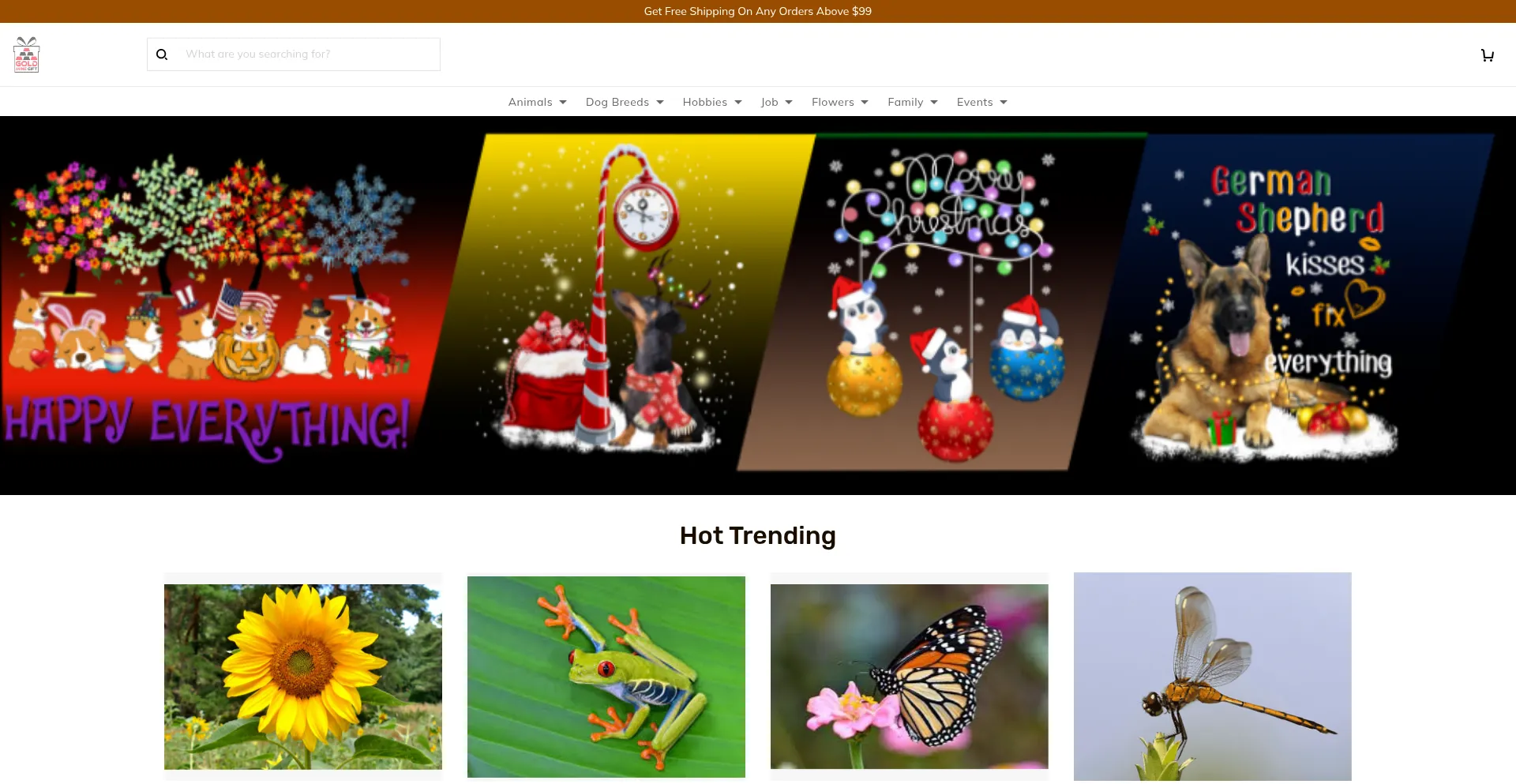 Goldminegift.com Screenshot
