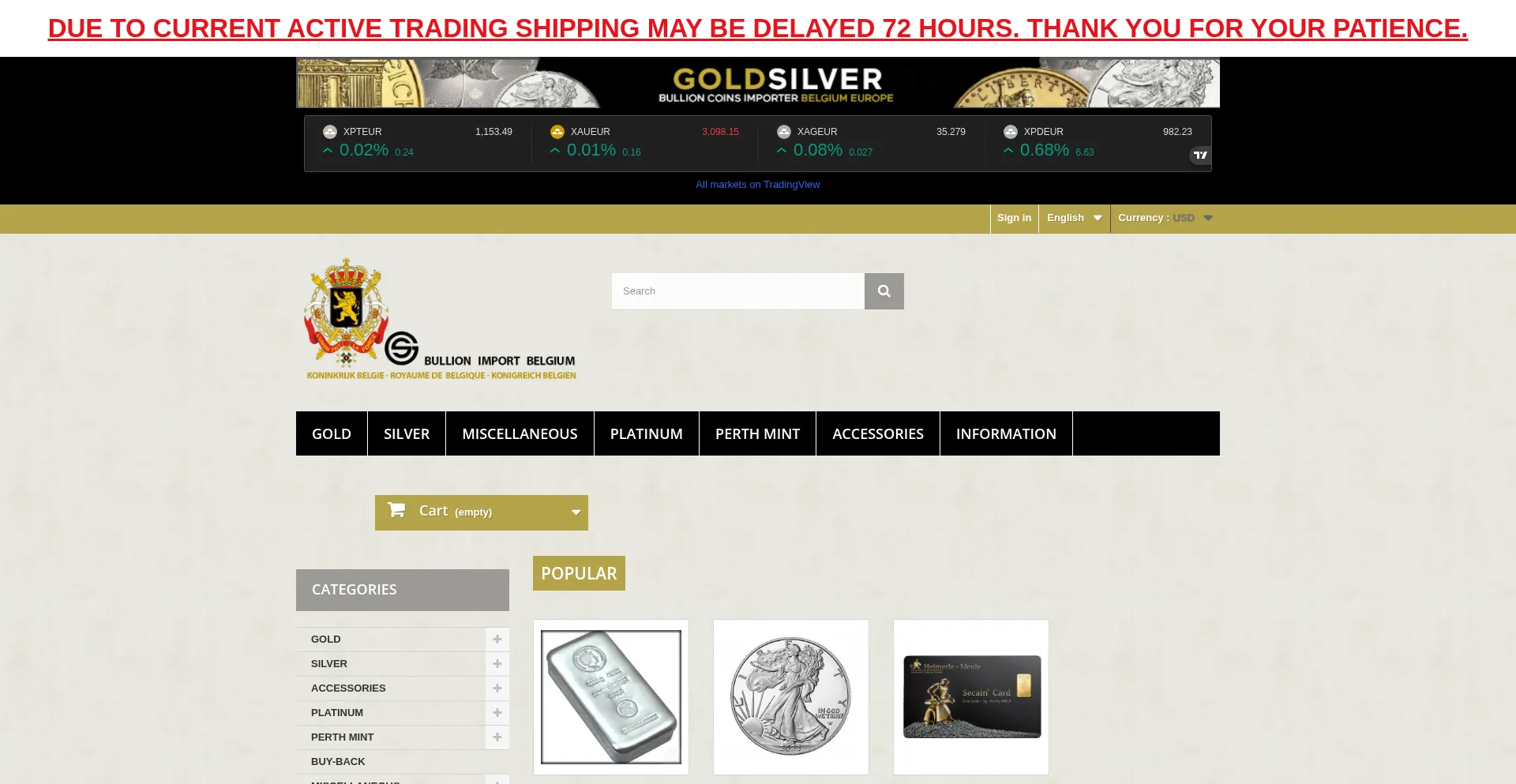 Is Goldsilver.be Safe?