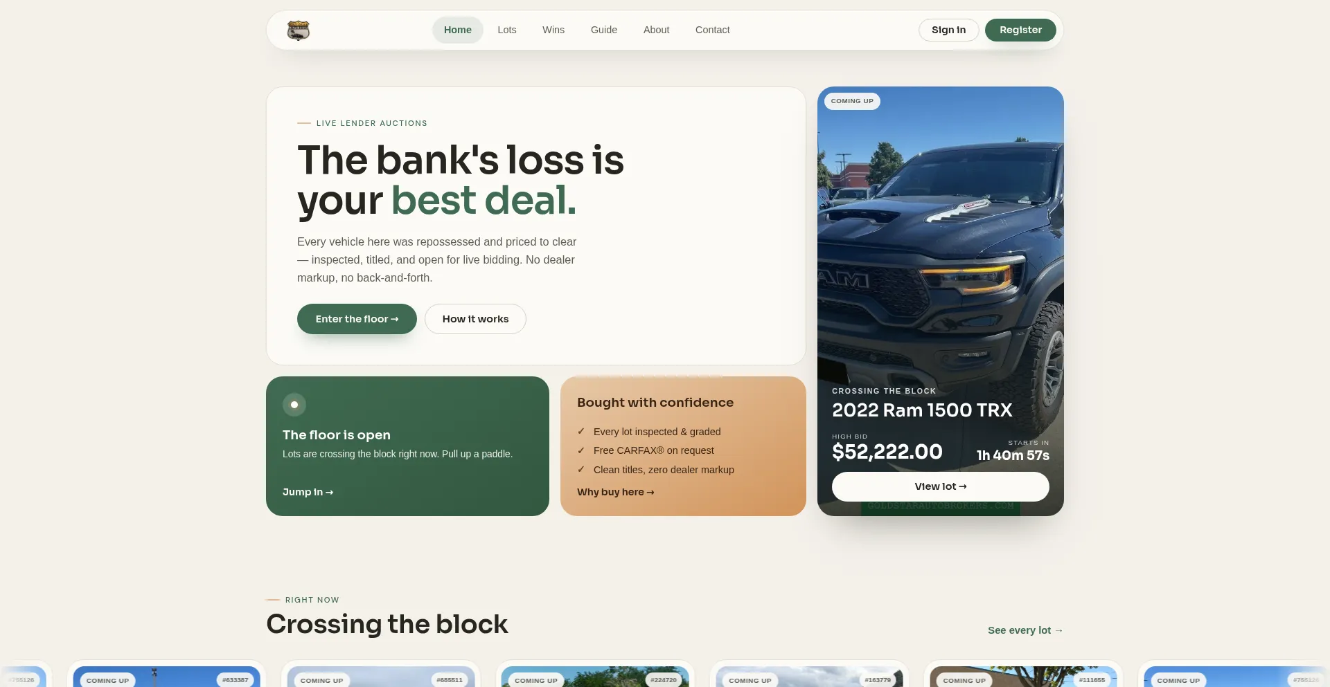 Goldstarautobrokers.com