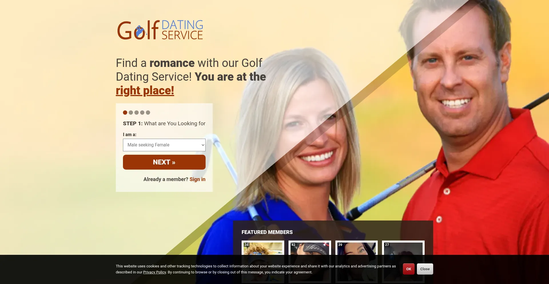 Golfdatingservice.com