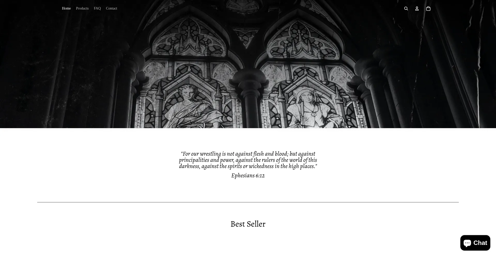 Website screenshot of Golgothajj.store