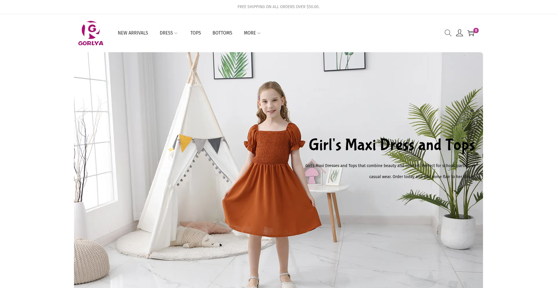 Gorlyagirldress.com Screenshot