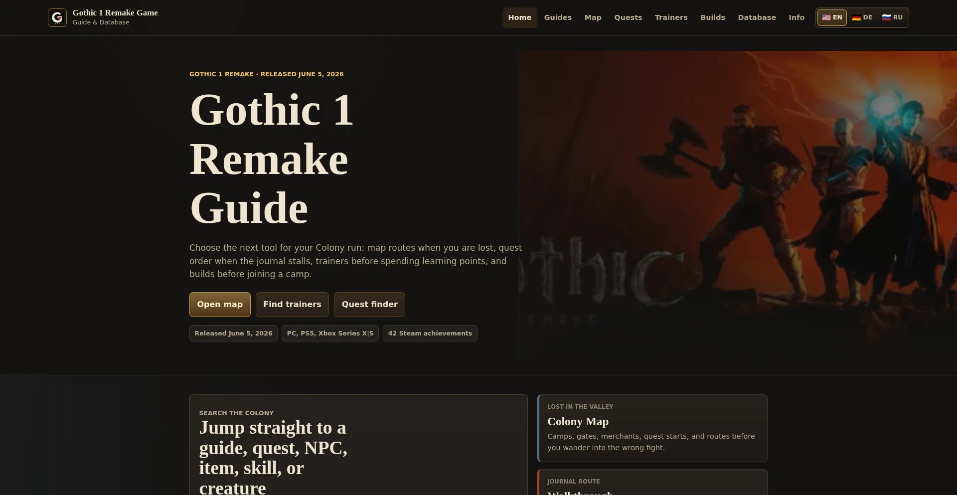 Gothic1remakegame.com