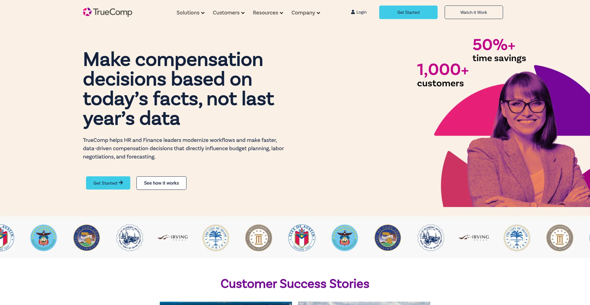 Website screenshot of Govinvest.com
