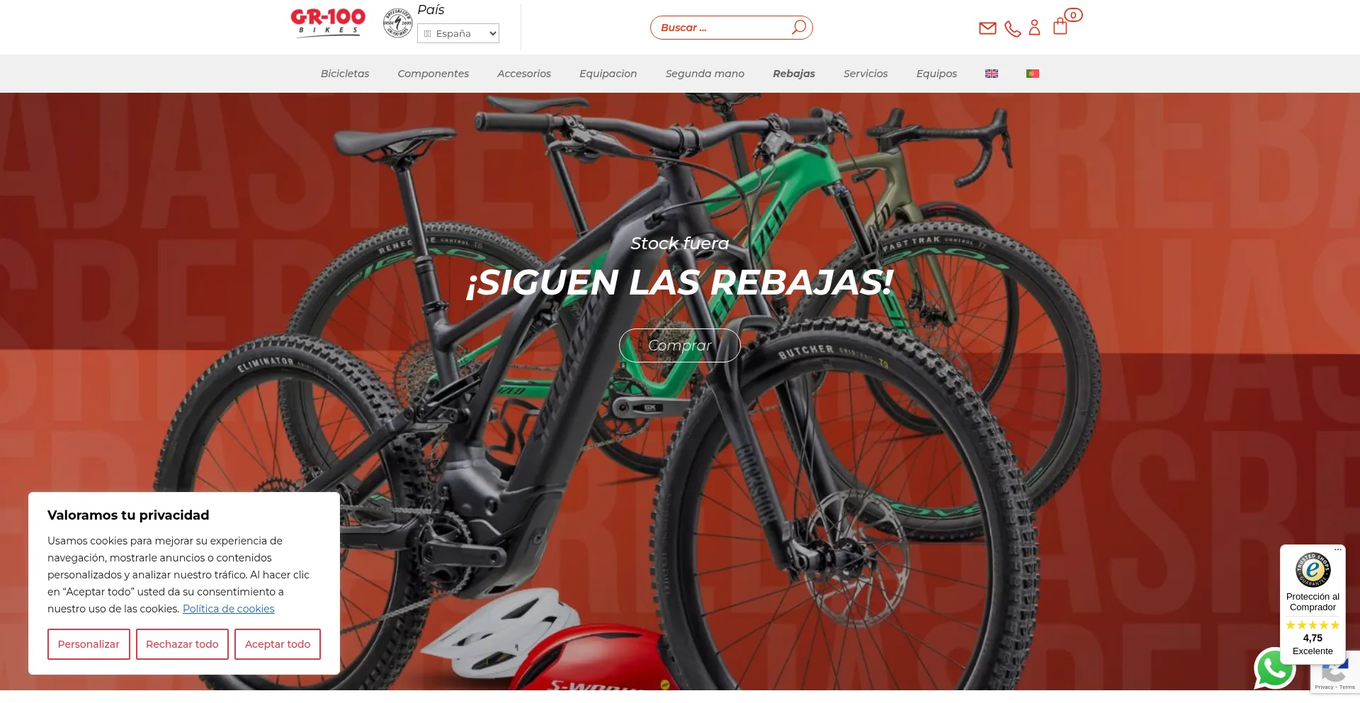 Gr-100.com Screenshot