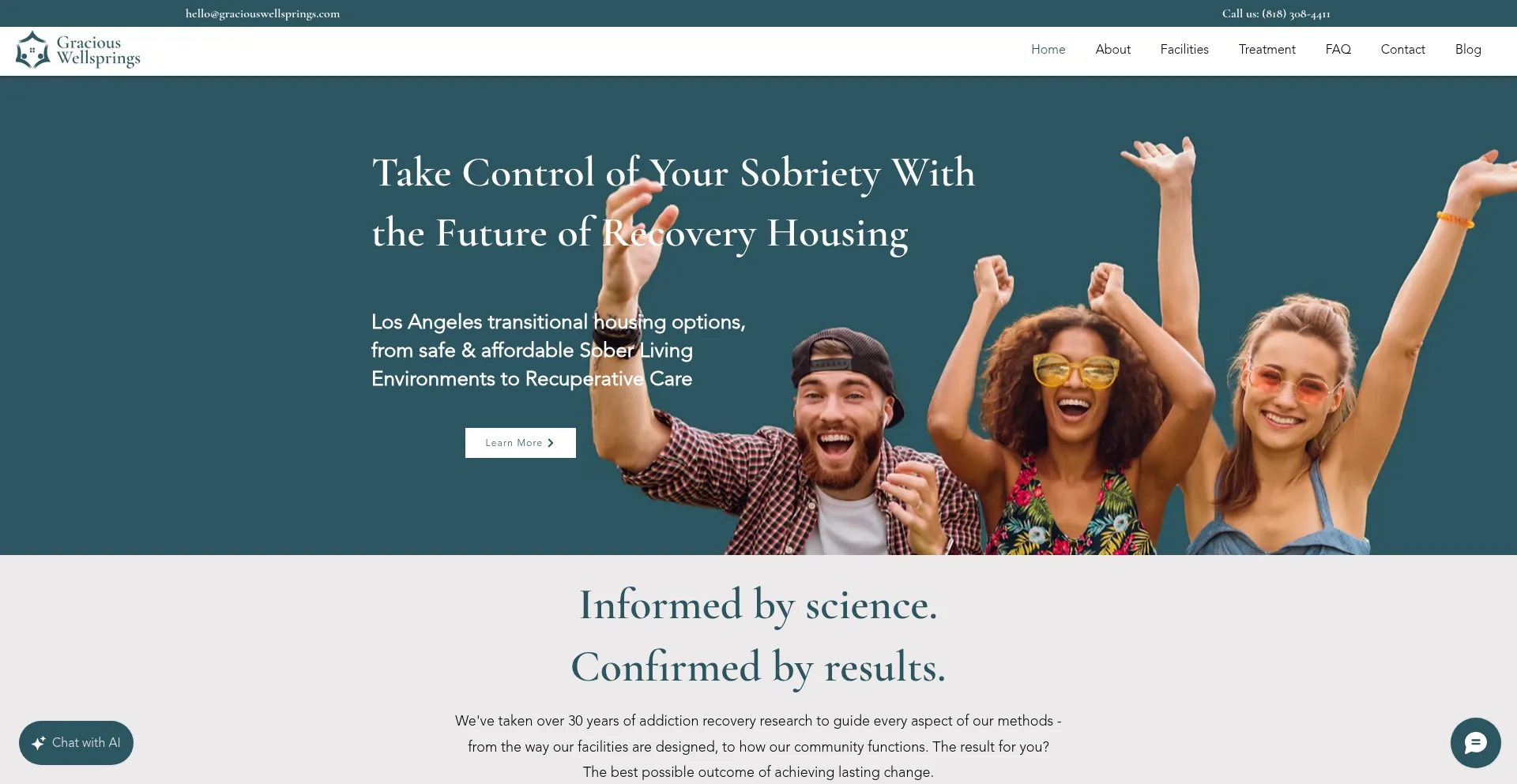 Graciouswellsprings.com Screenshot