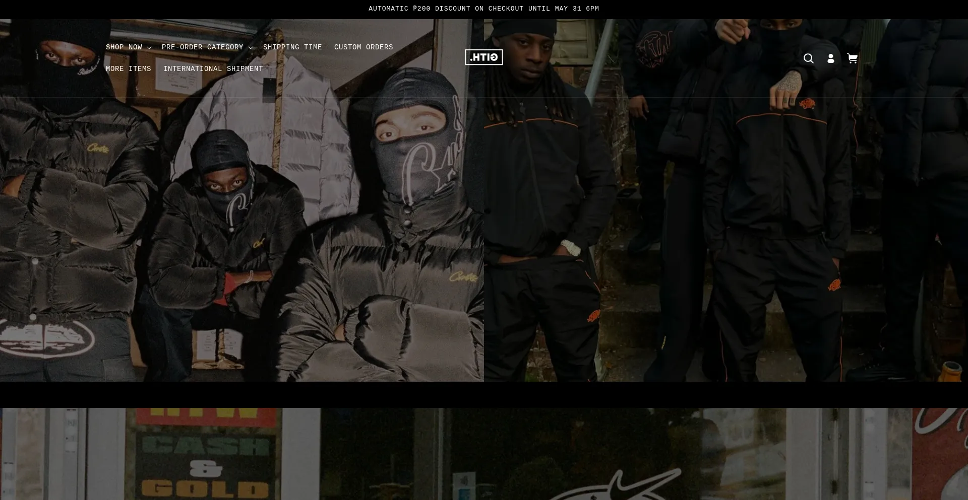 Website screenshot of Grailsinthehood.com