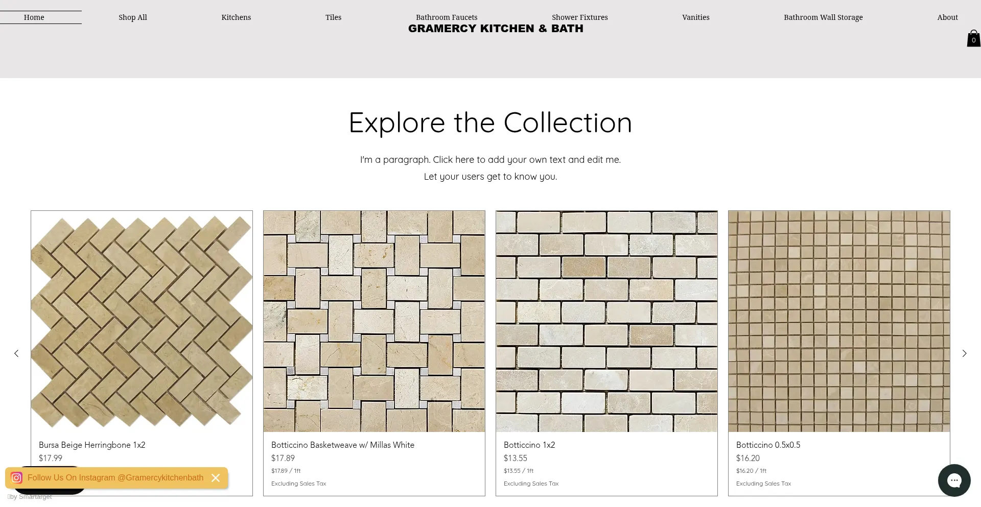 Gramercytile.com Screenshot