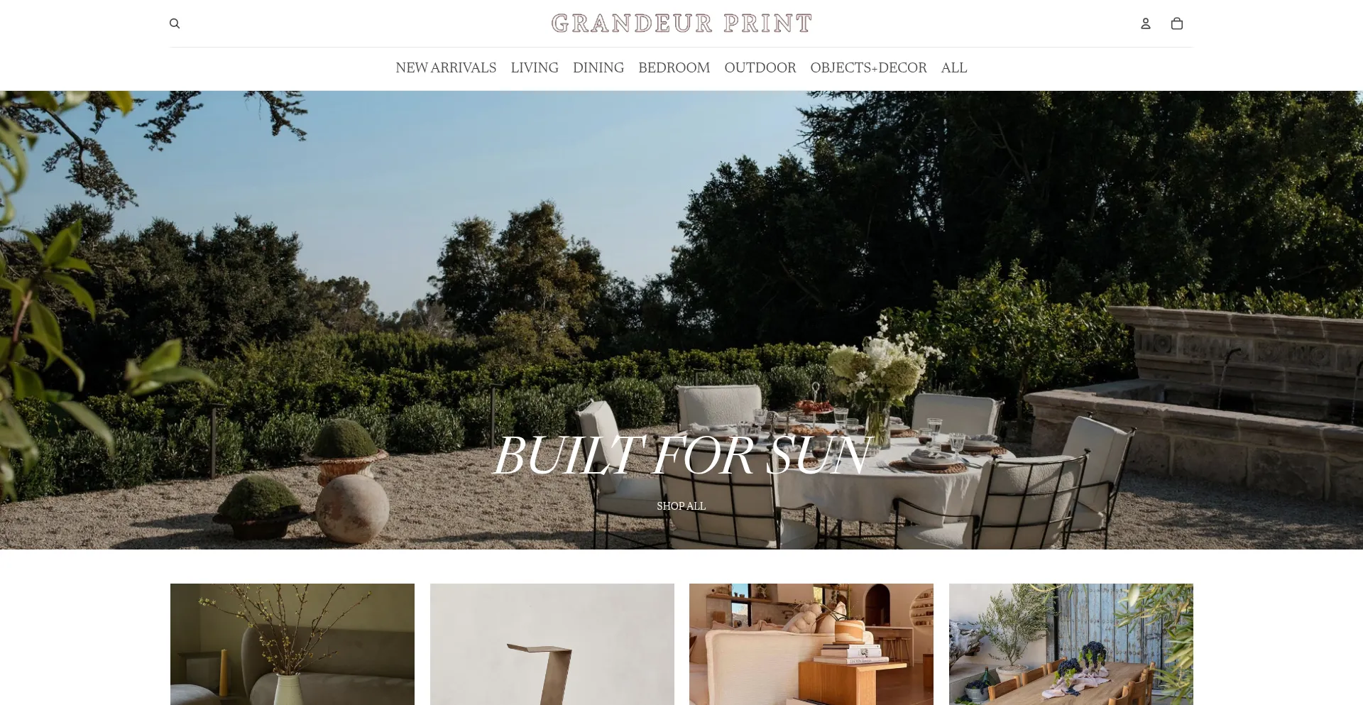 Grandeurprint.com Screenshot
