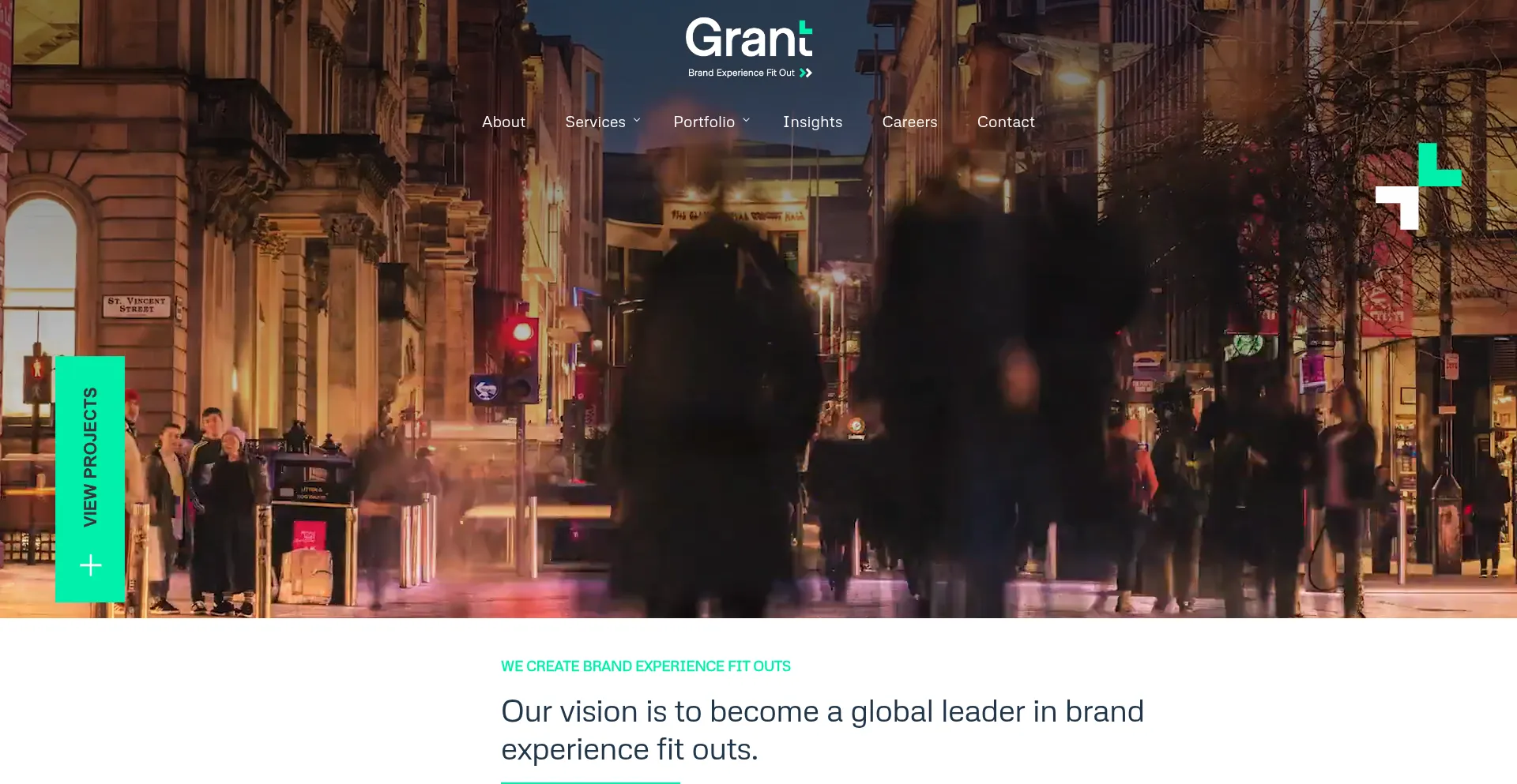 Grantfitout.com Screenshot