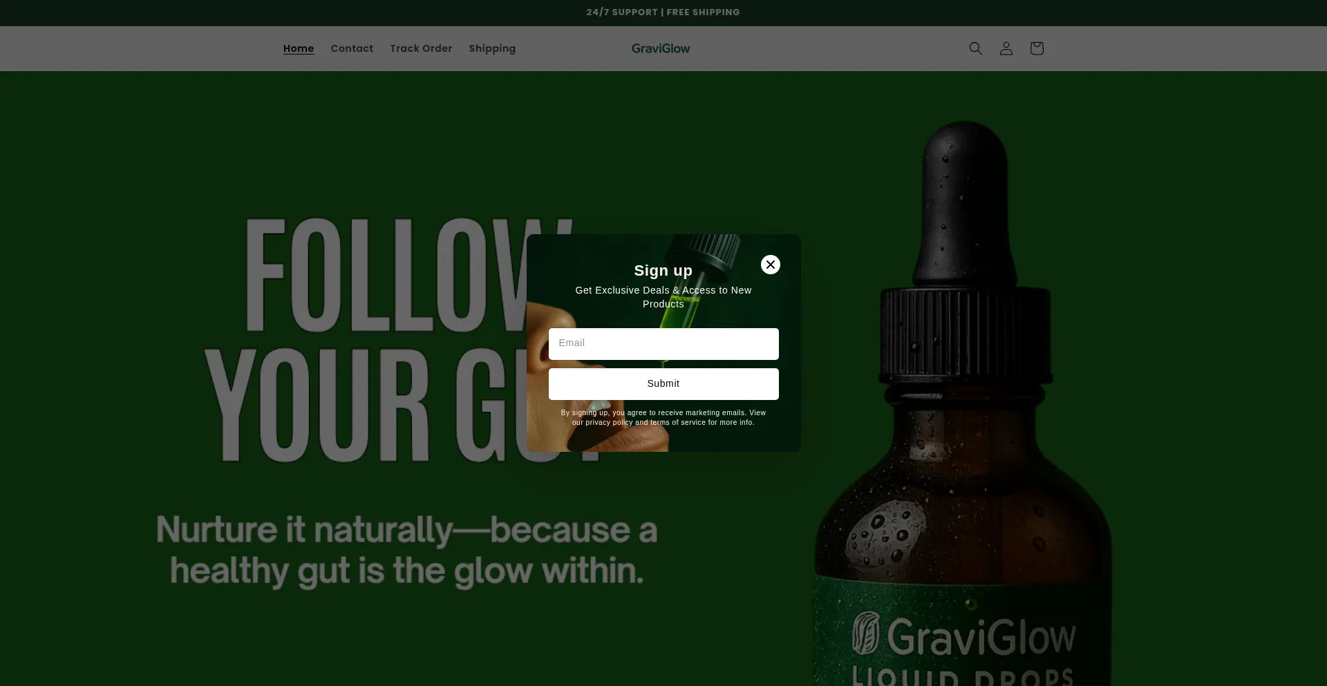 Is Graviglow.shop Safe?