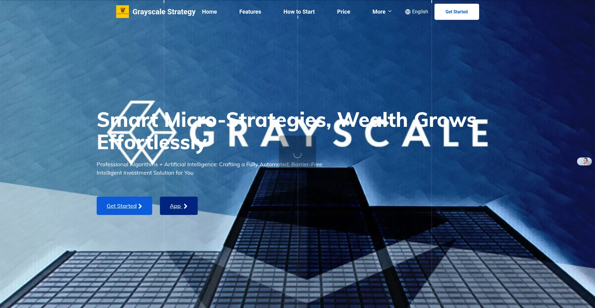 Website screenshot of Graysategy.com