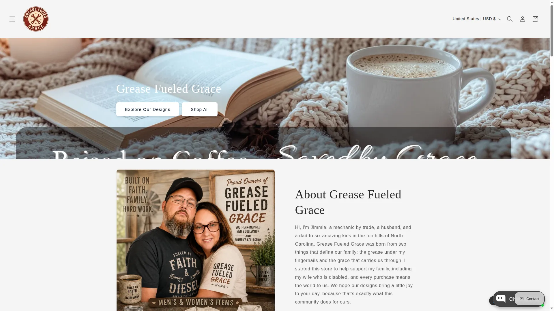 Greasefueledgrace.shop