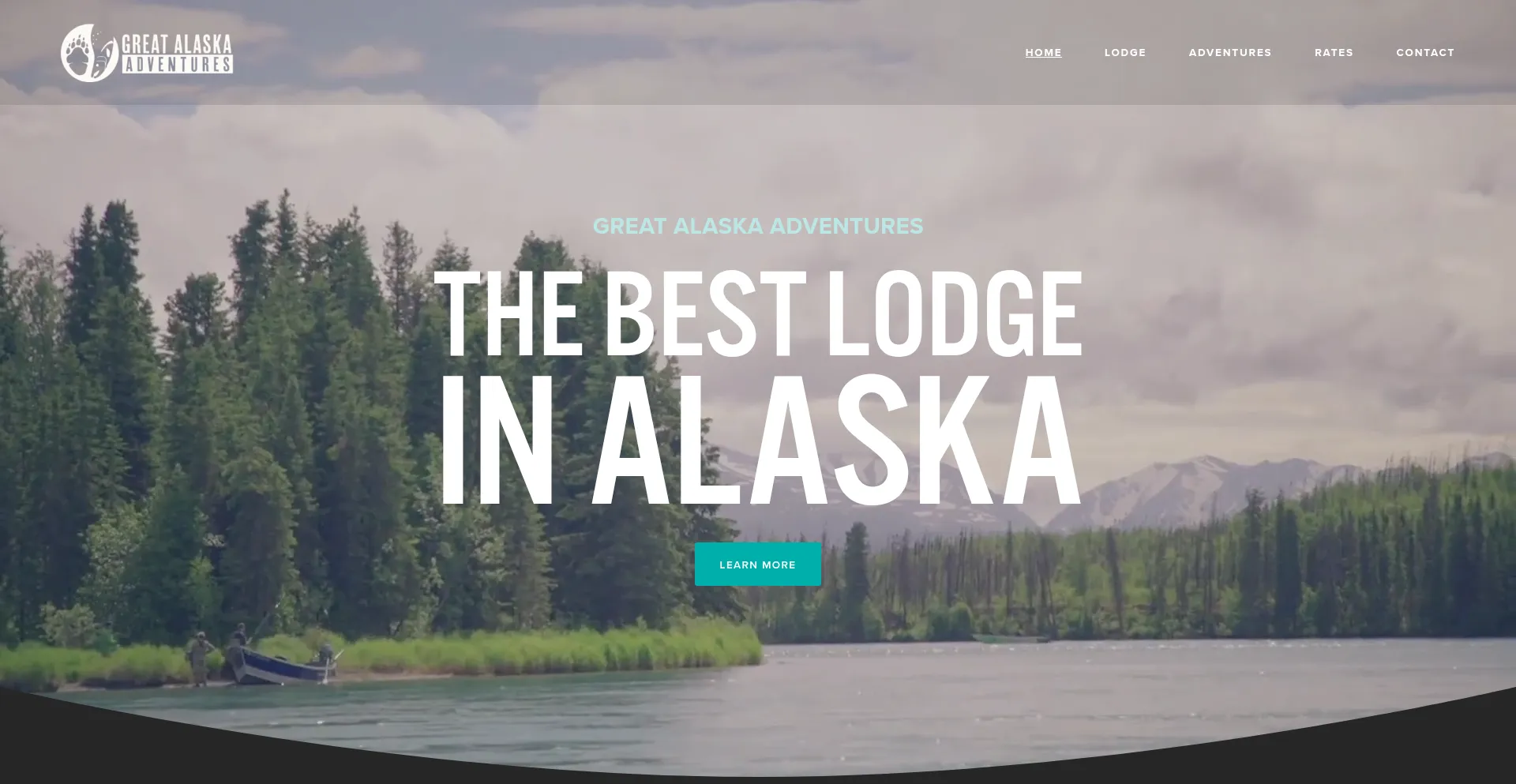 Website screenshot of Greatalaska.com