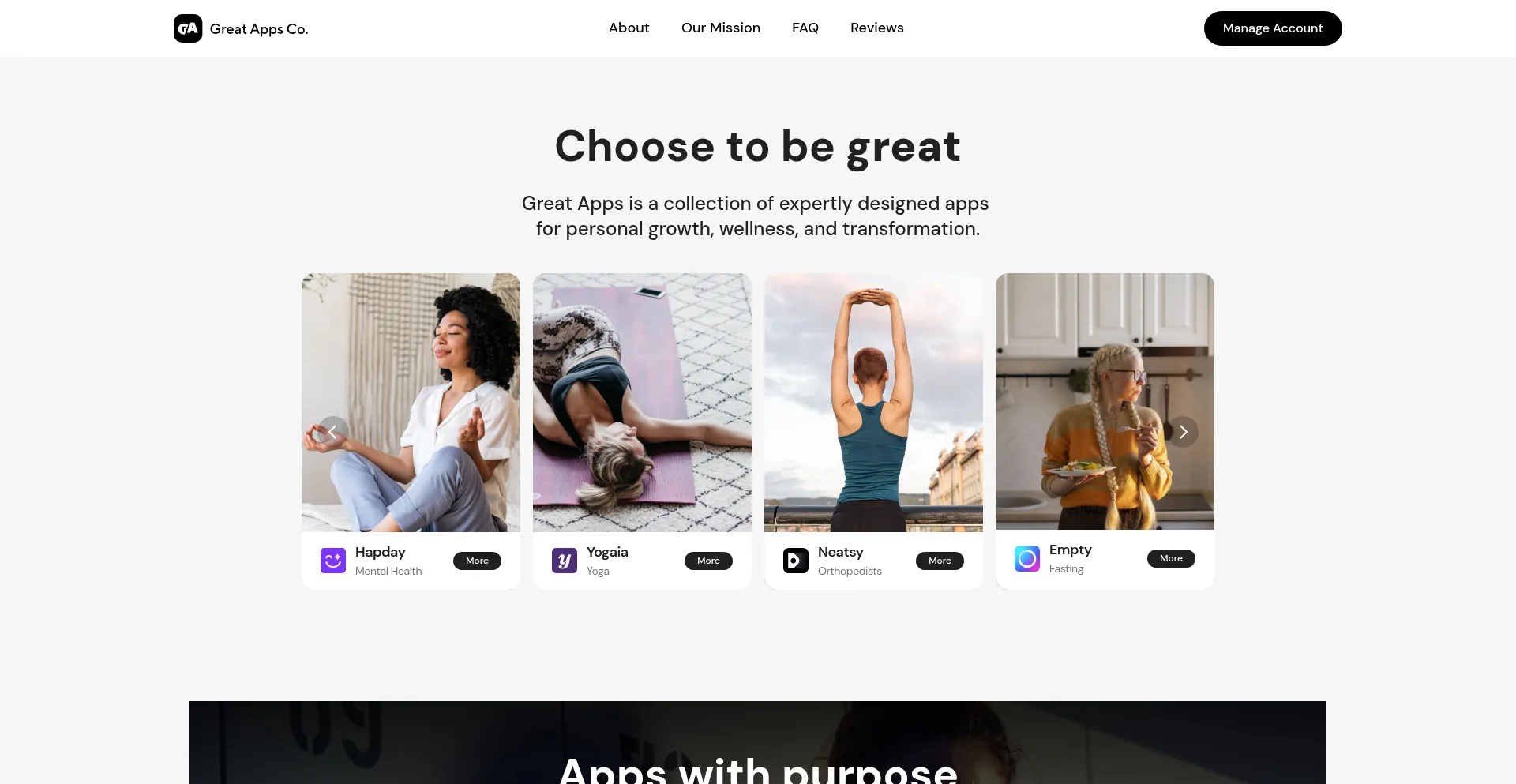 Greatapps.com Screenshot