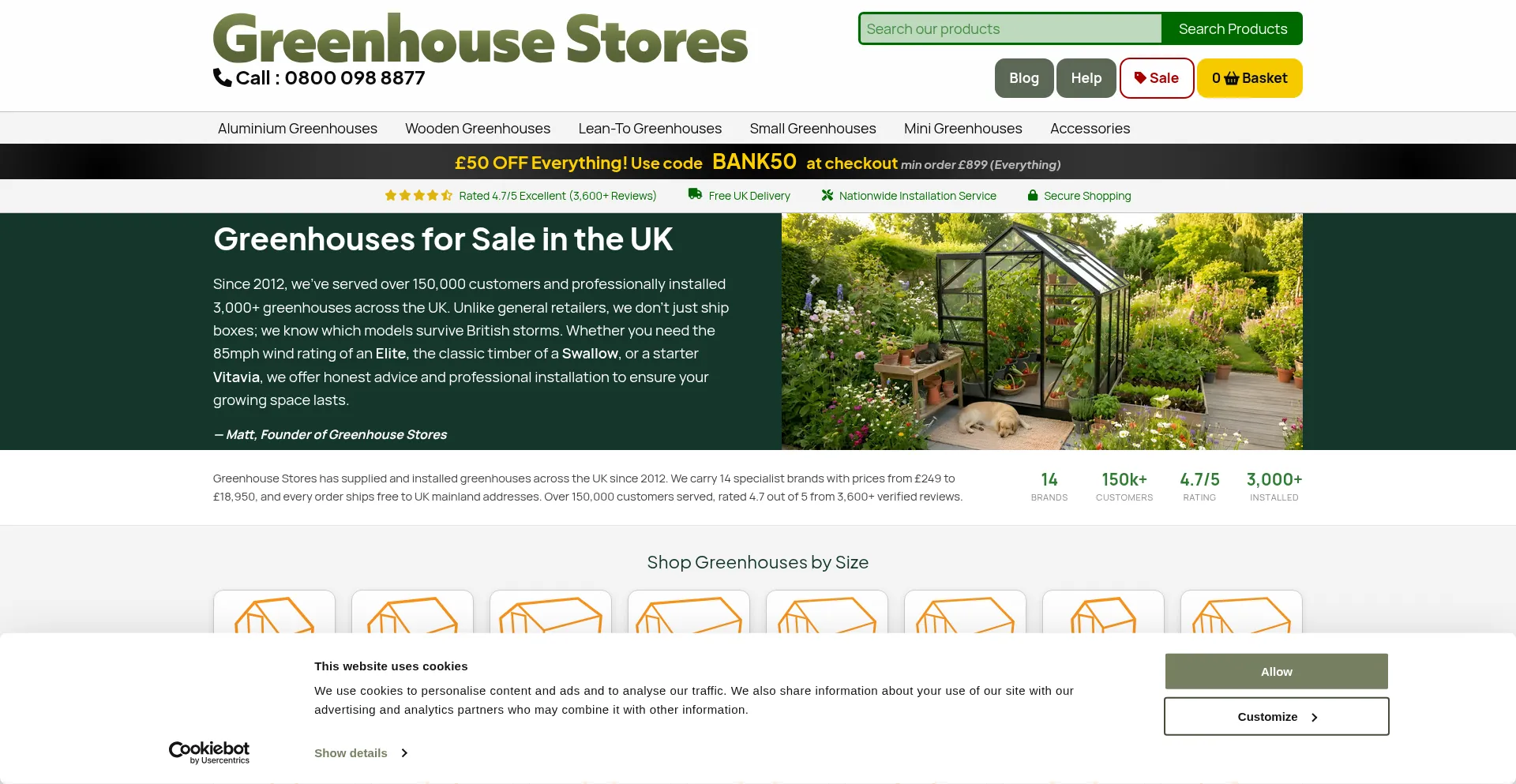 Greenhousestores.co.uk