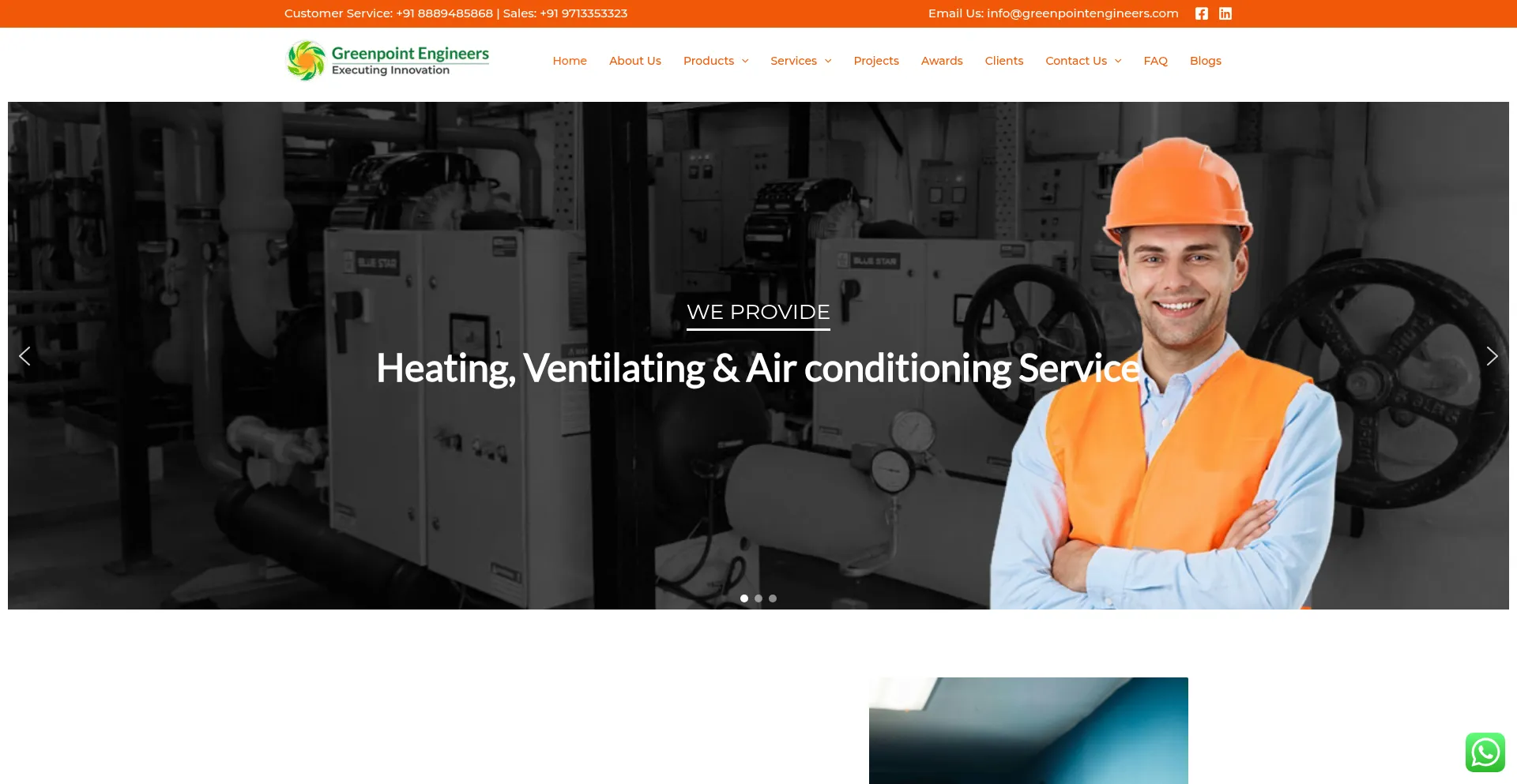 Greenpointengineers.com Screenshot