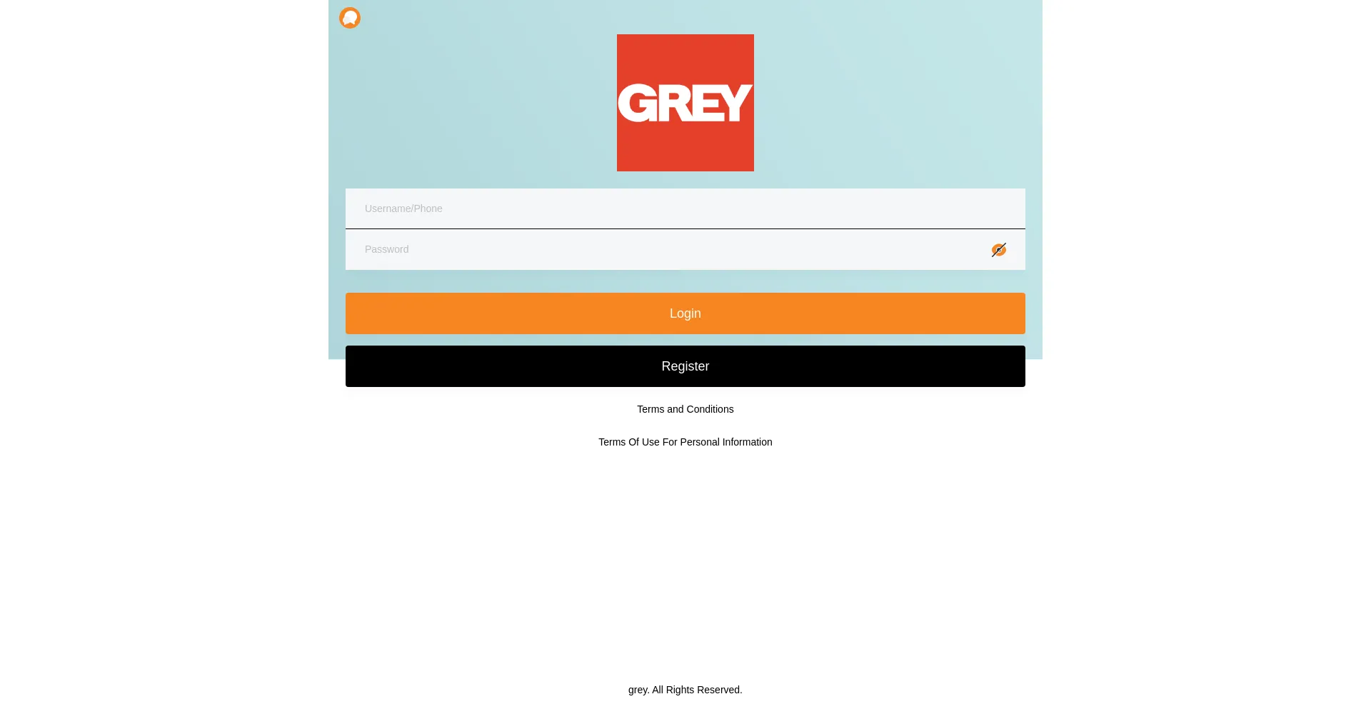 Website screenshot of Greypro.help