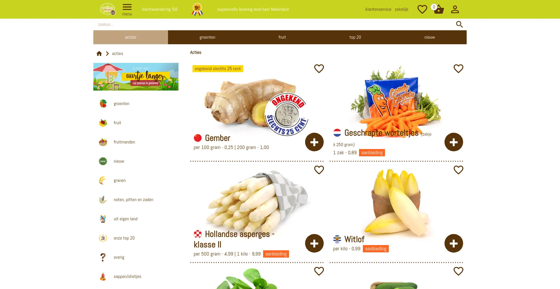 Groentebroer.nl Screenshot