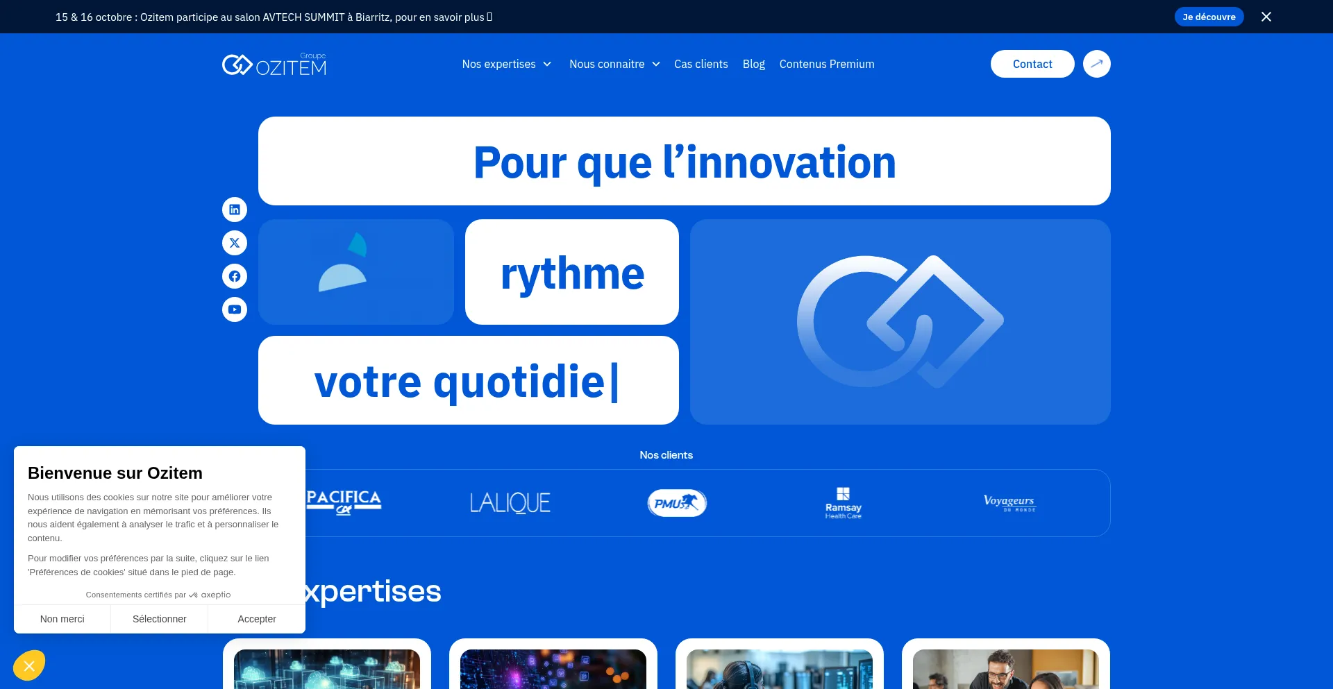Groupeozitem.com Screenshot