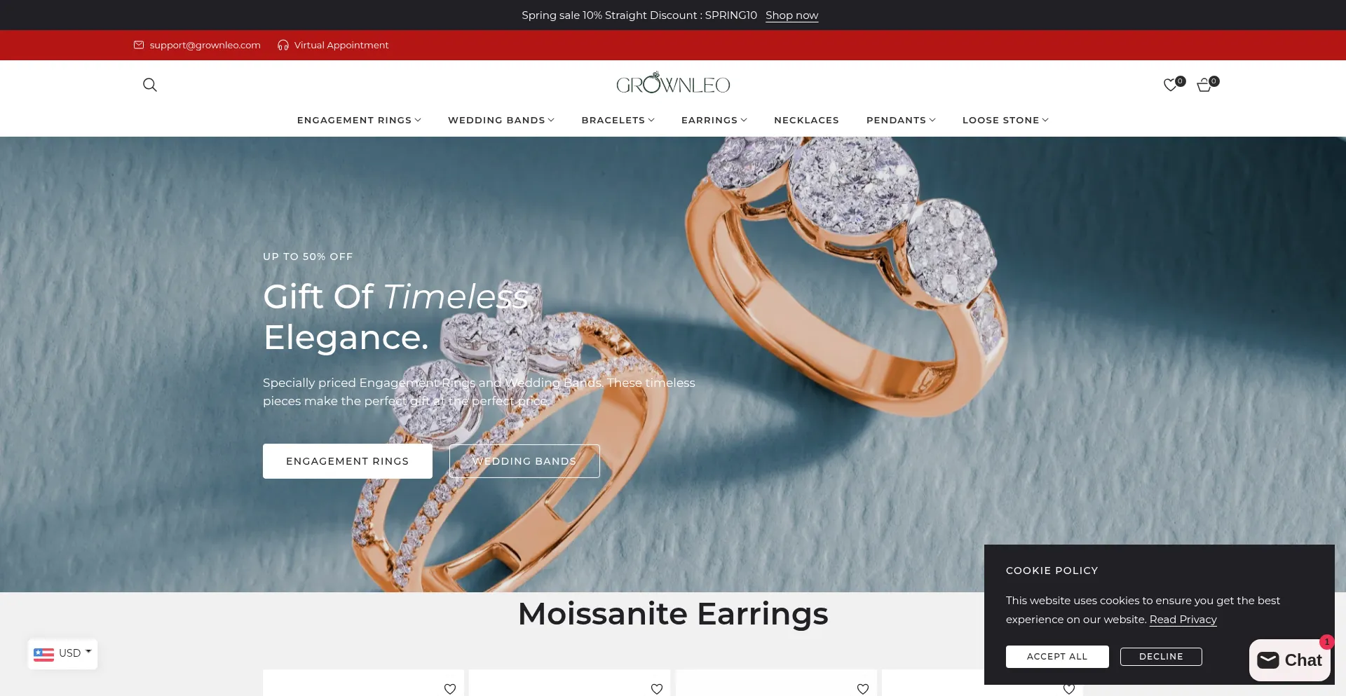 Grownleo.com Screenshot