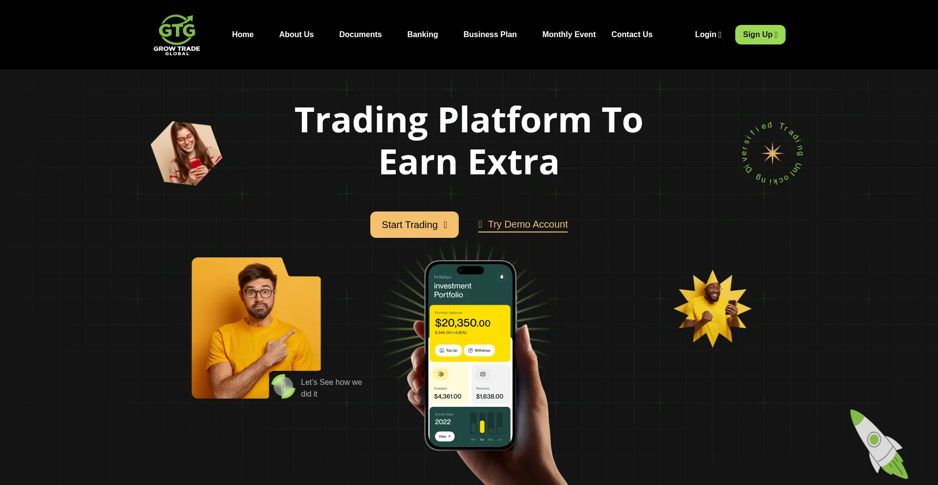 Growtradeglobal.com Screenshot