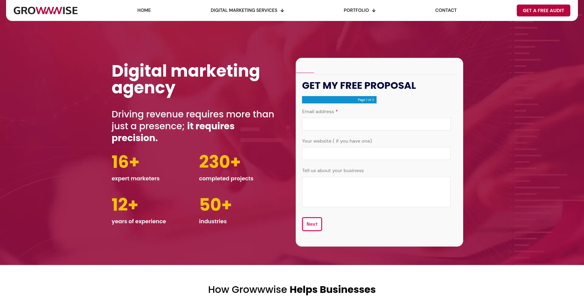 Growwwise.com Screenshot