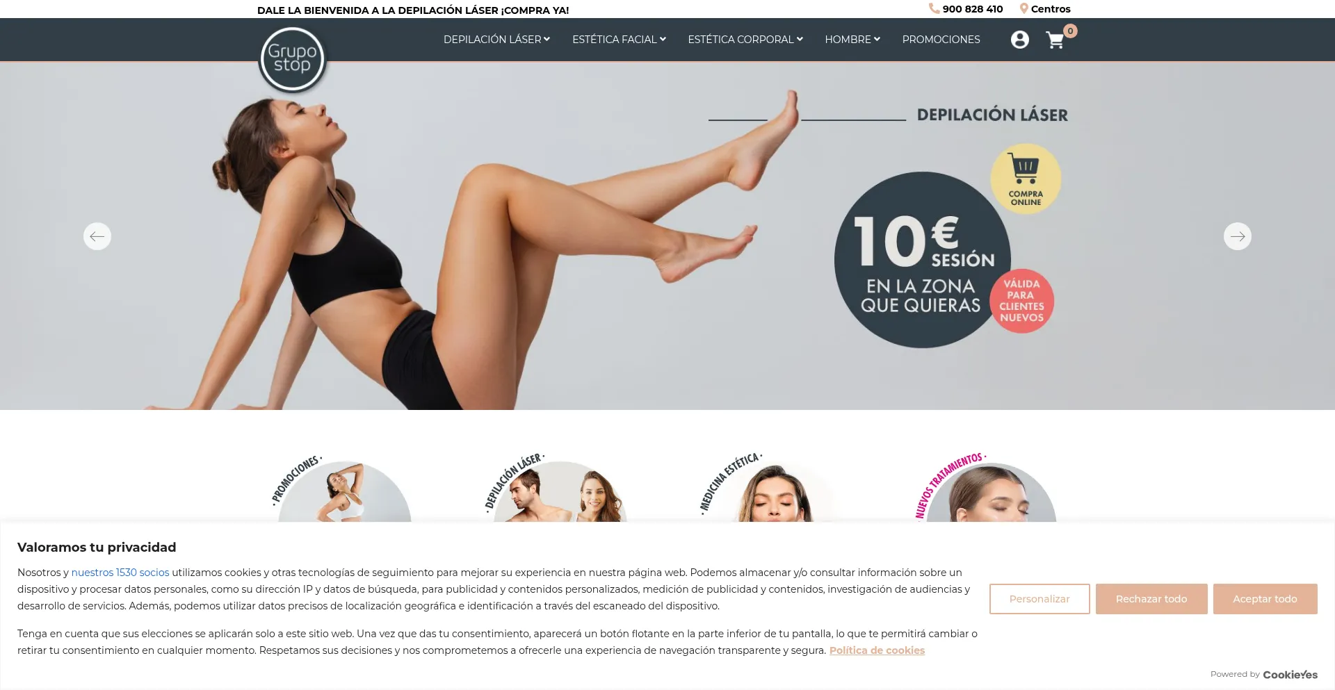 Grupostop.com Screenshot