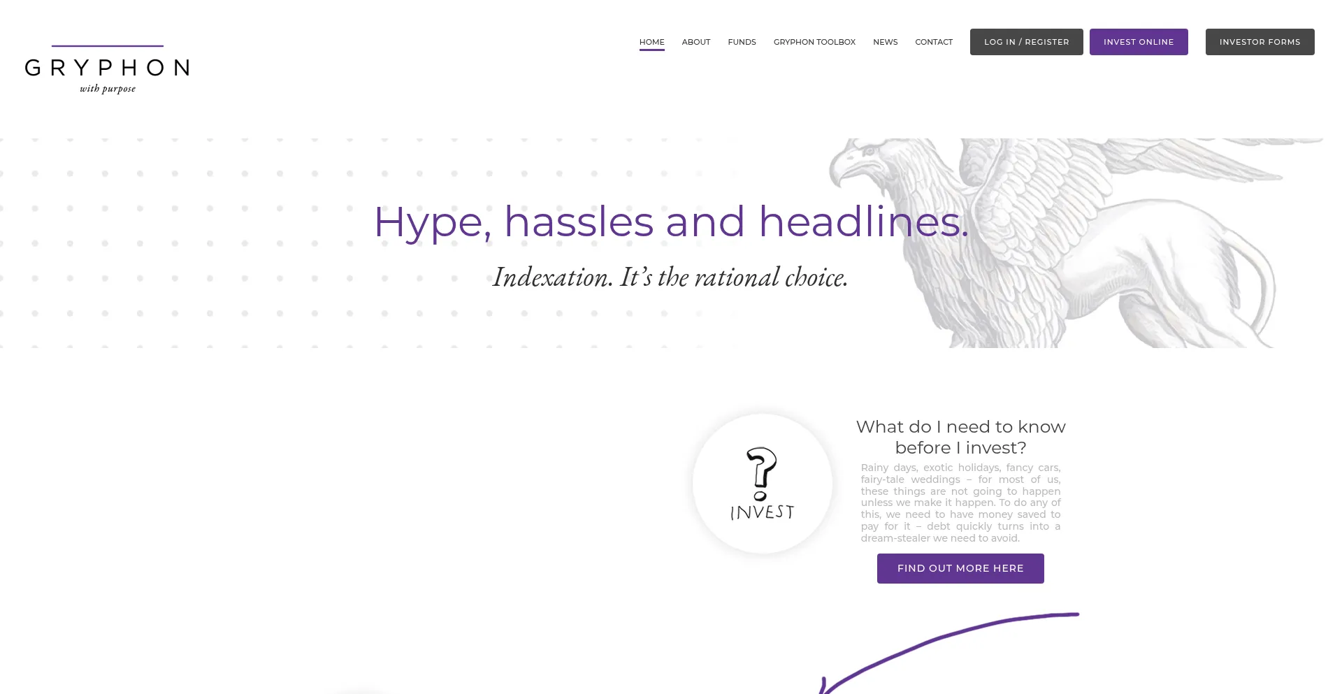 Gryphon.com Screenshot