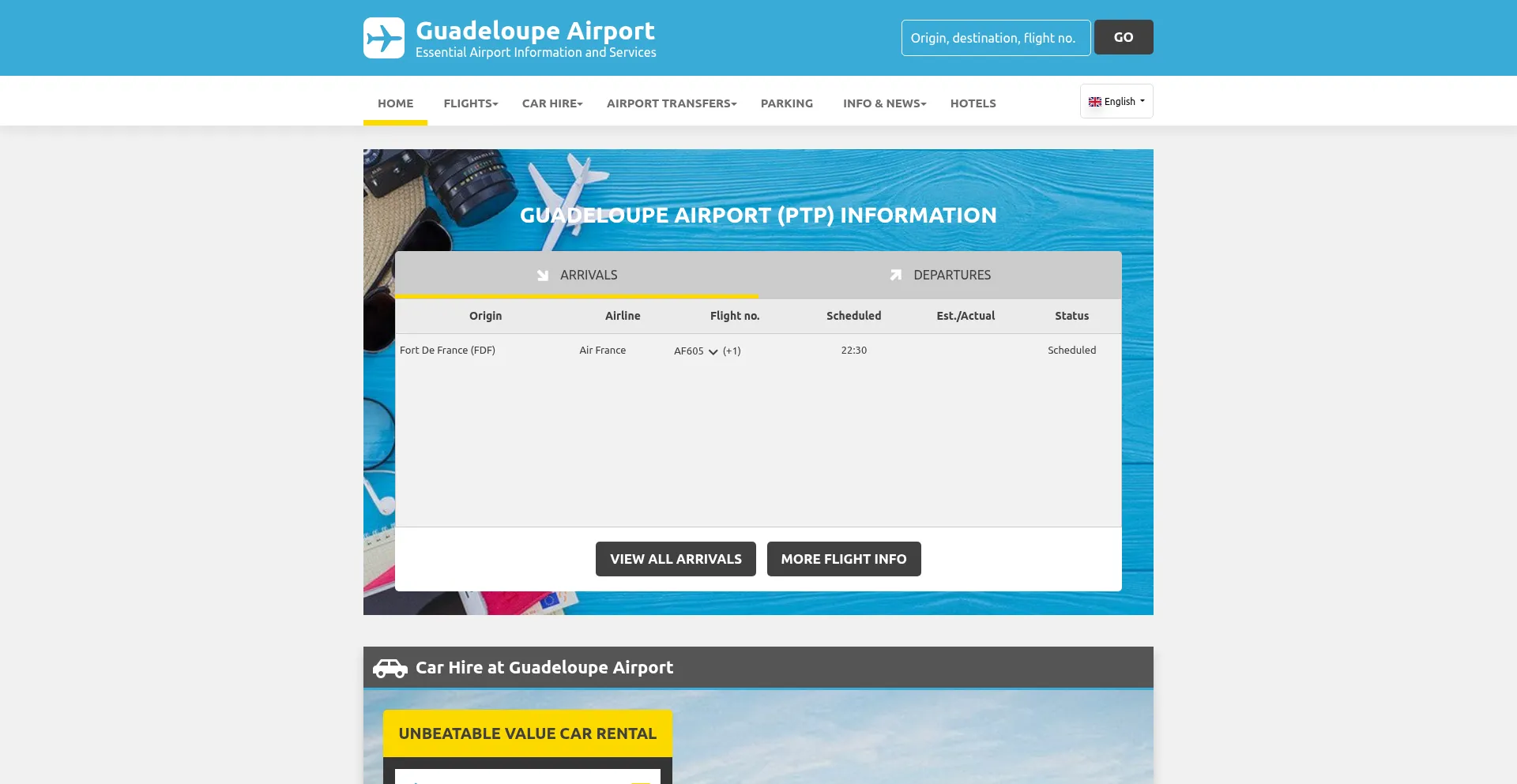 Is Guadeloupeairport.com Safe?