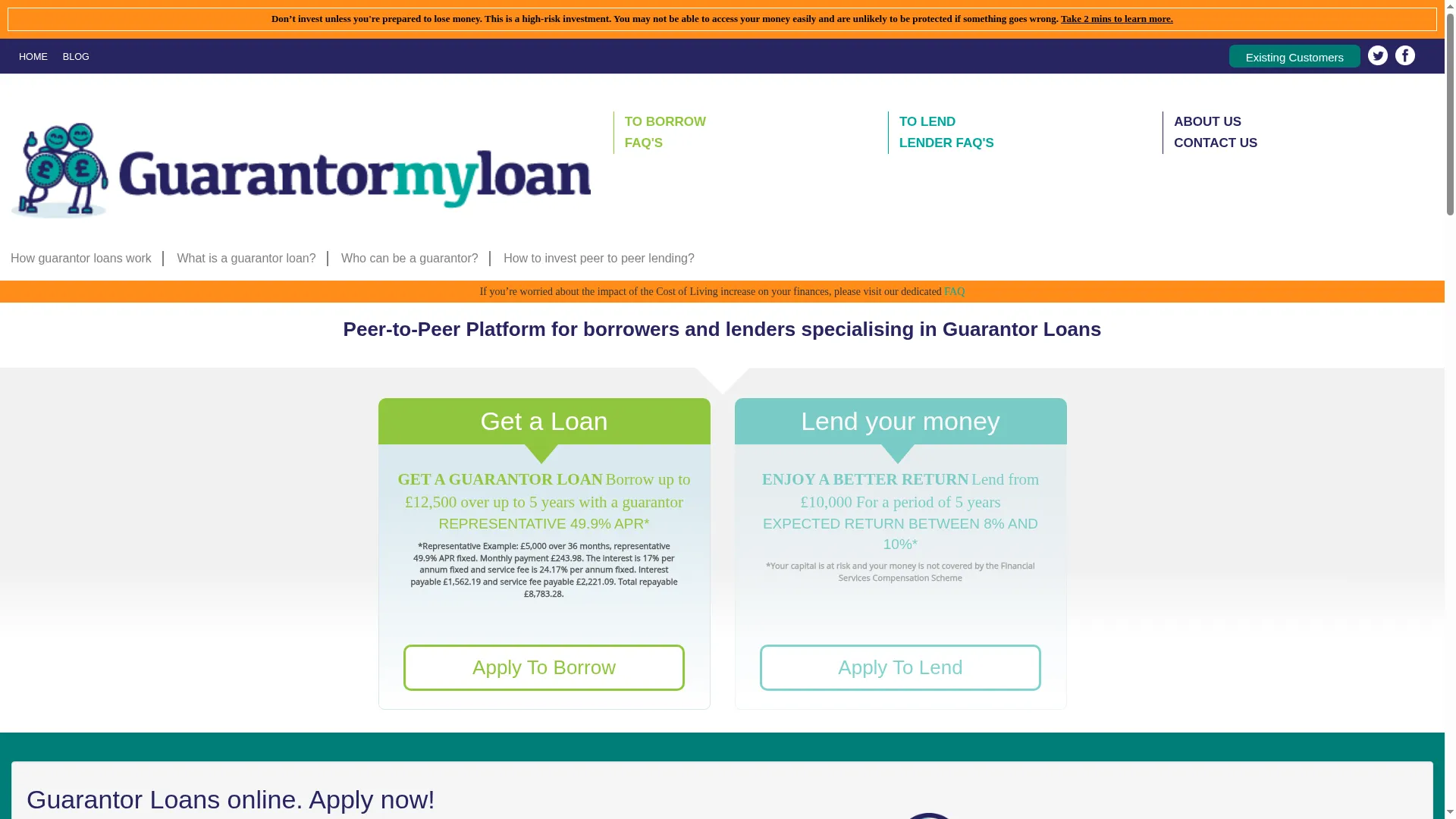 Guarantormyloan.co.uk