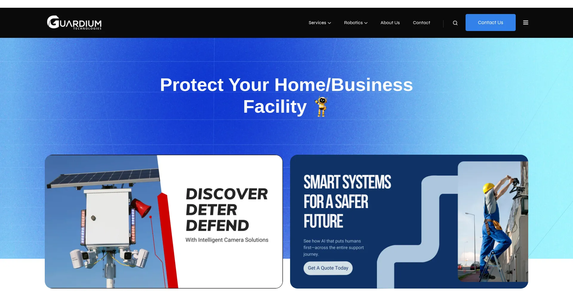 Guardiumtech.com Screenshot