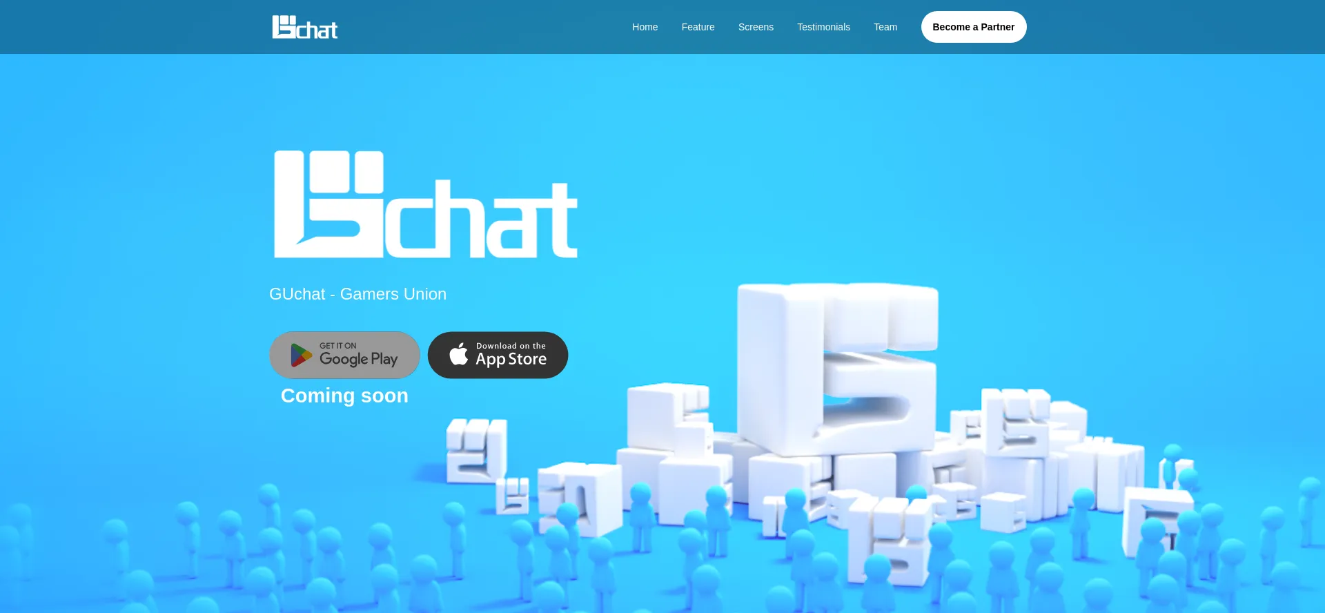 Website screenshot of Guchat.com.au