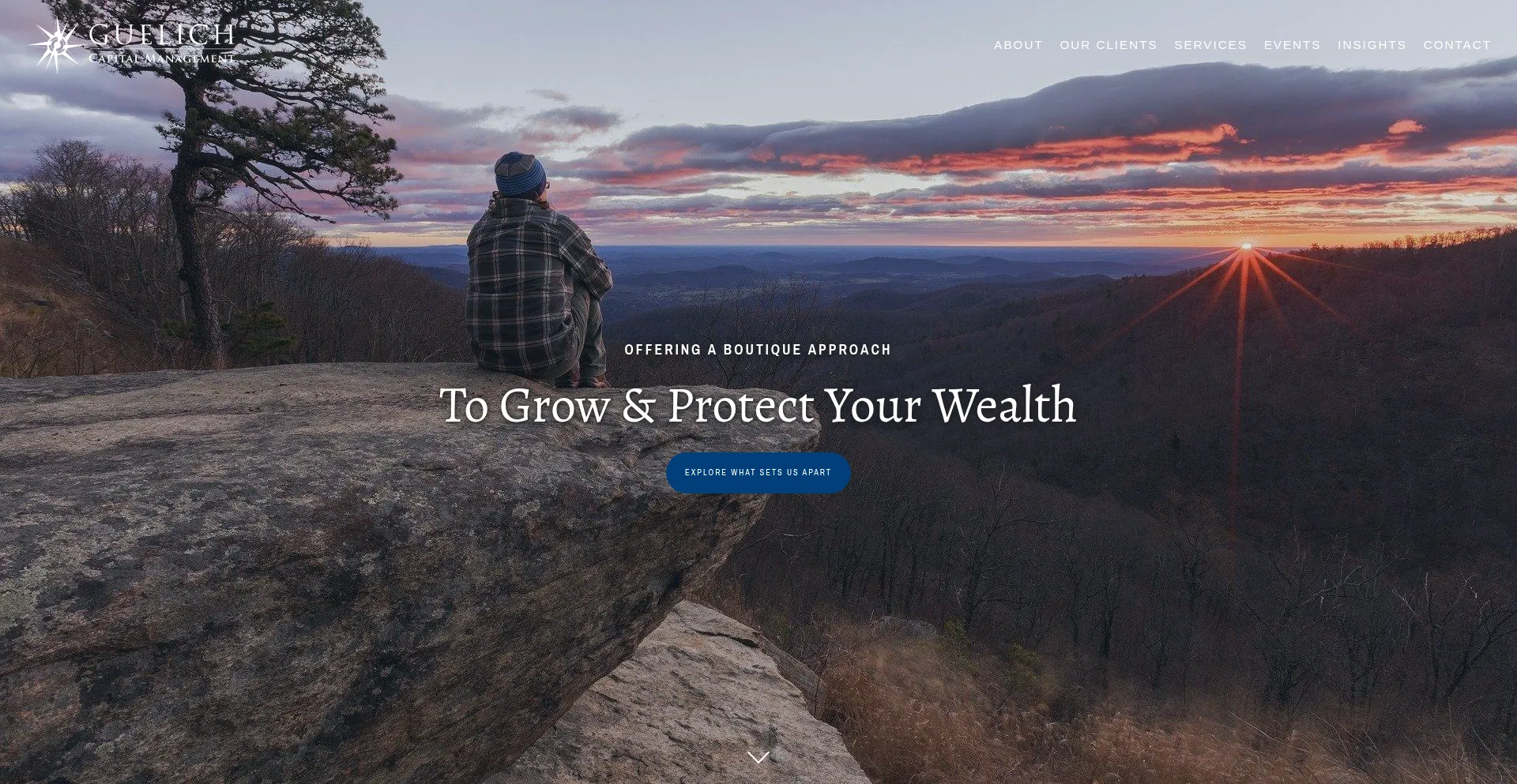 Website screenshot of Guelichcapital.com