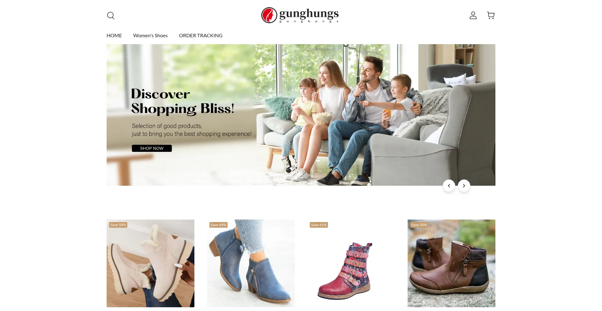 Gunghungs.store Screenshot