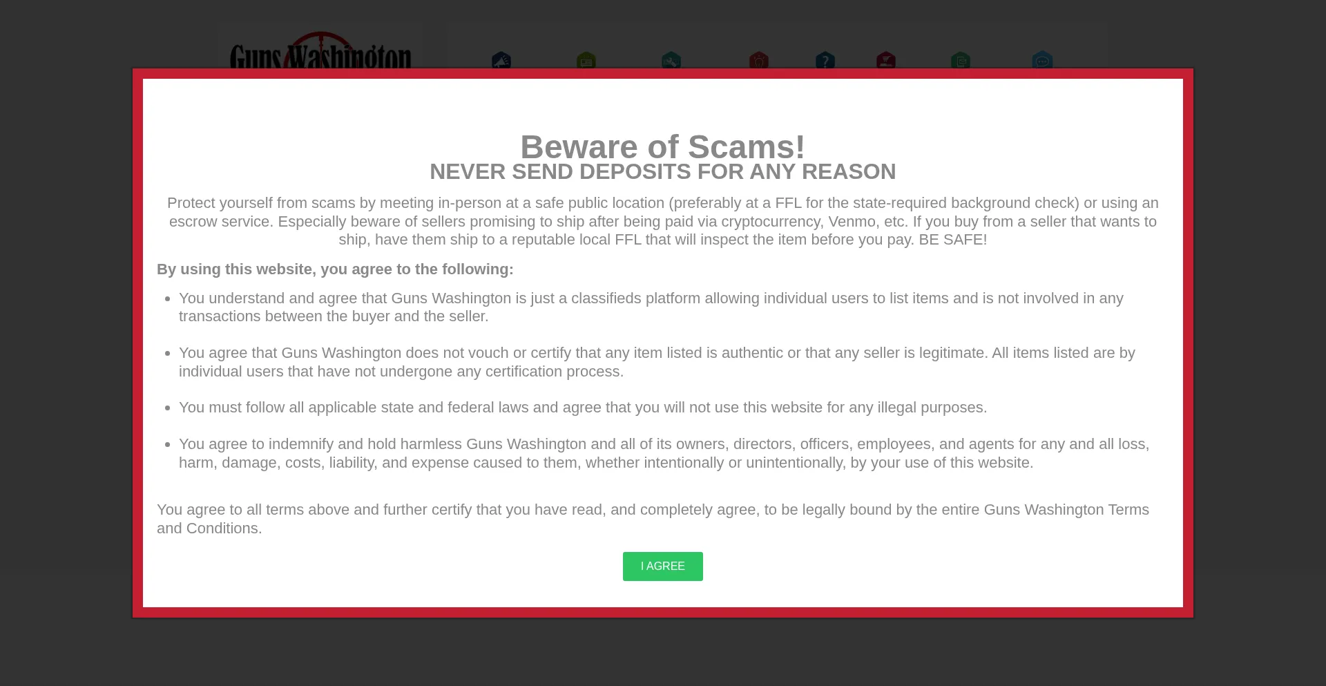 Gunswashington.com Screenshot