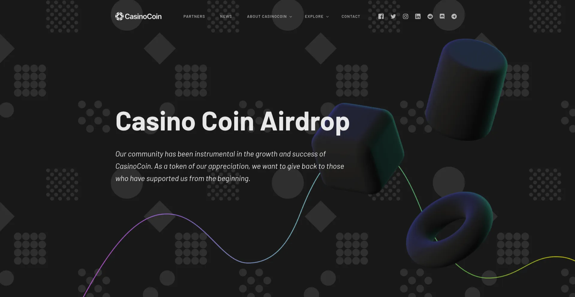 Website screenshot of H5.casinocoin.vip