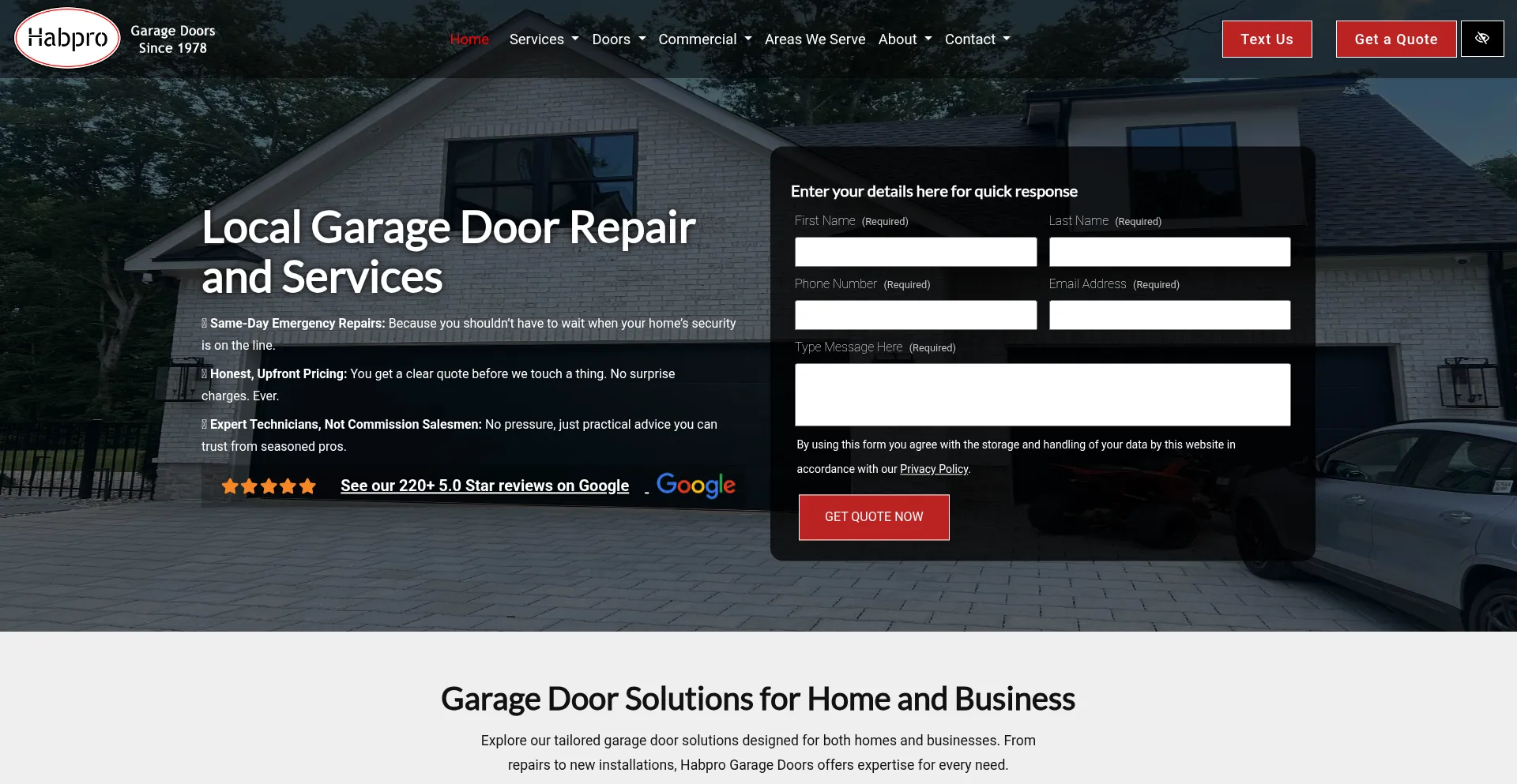 Habprogaragedoors.com