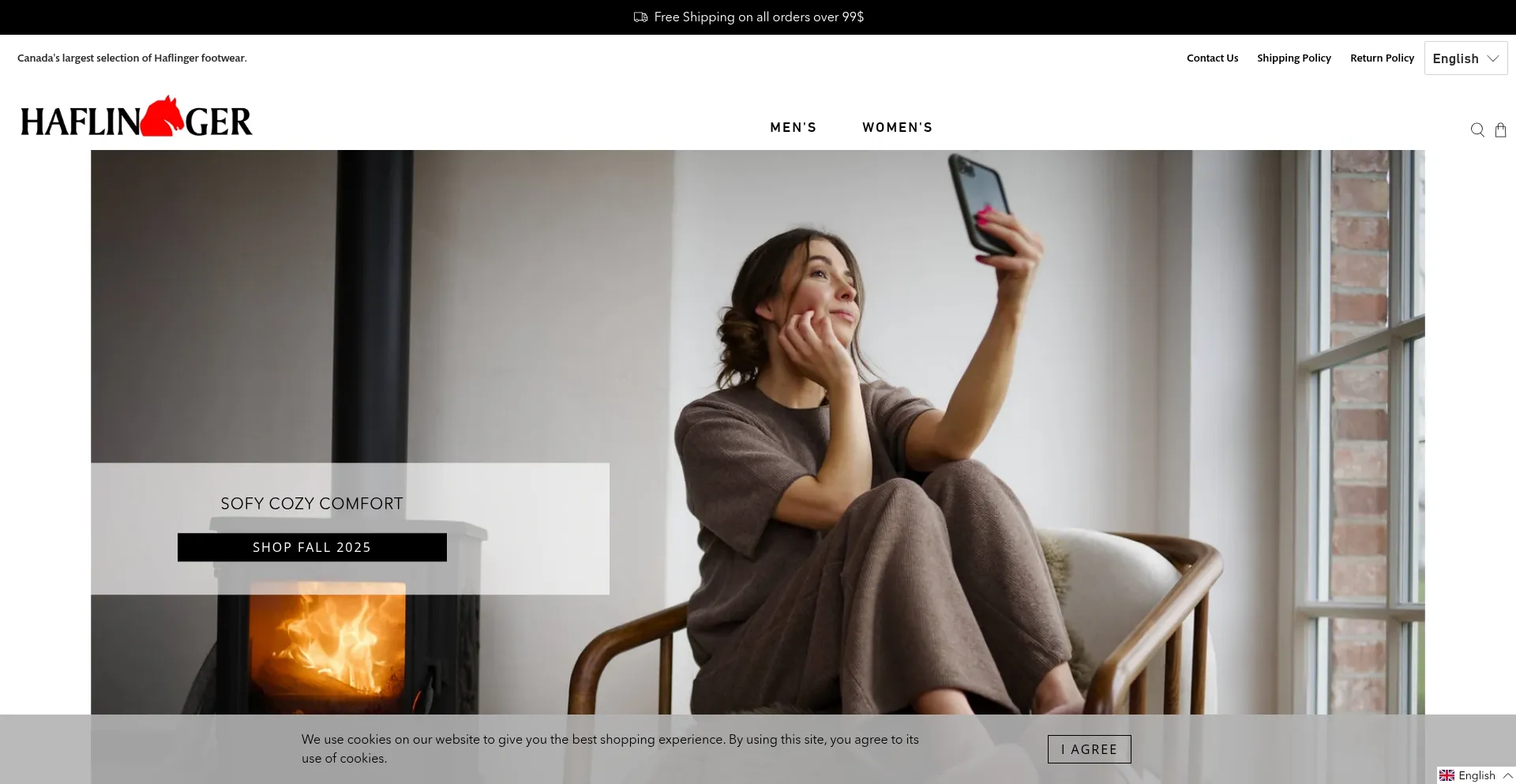 Website screenshot of Haflingercanada.com