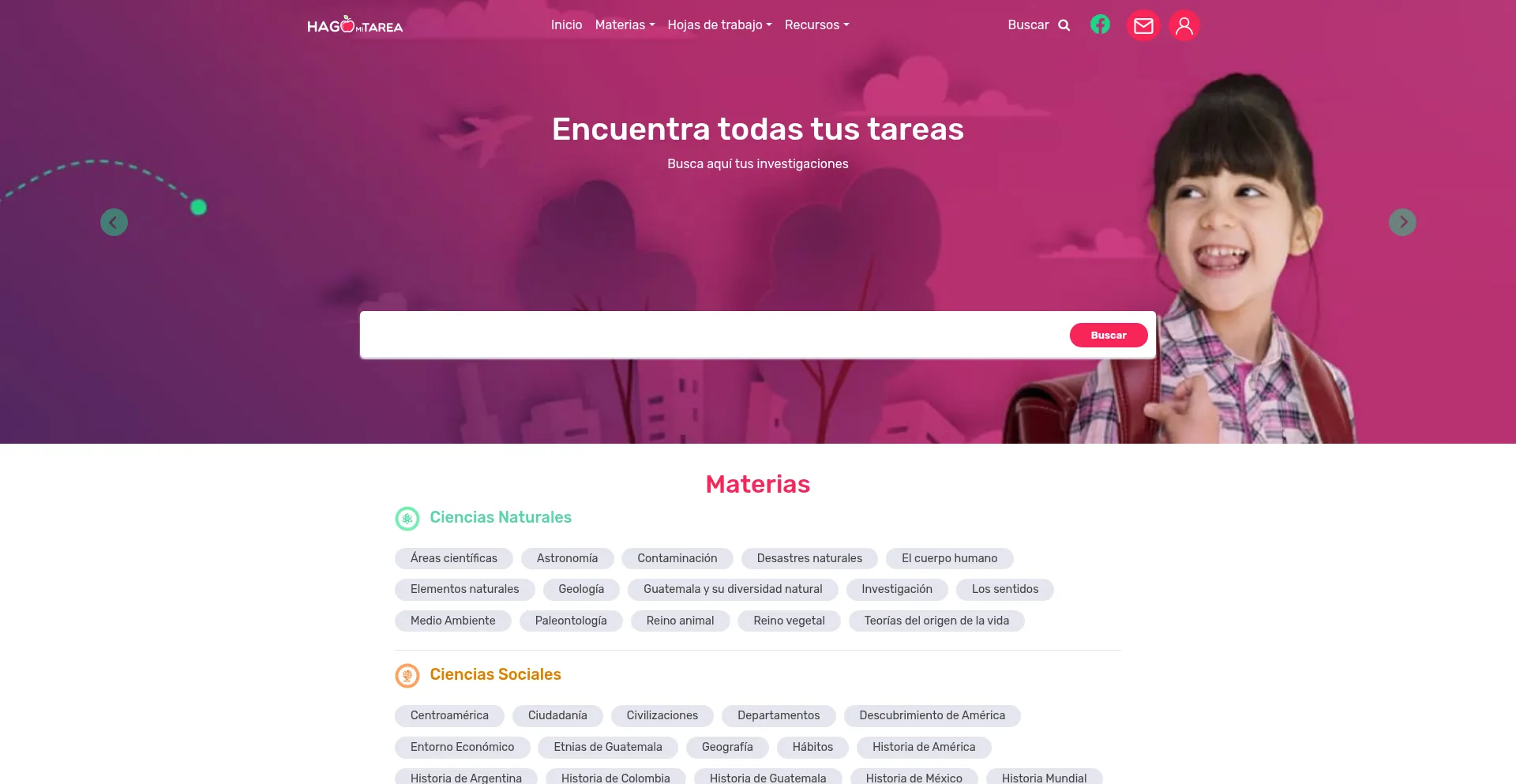 Website screenshot of Hagomitarea.com