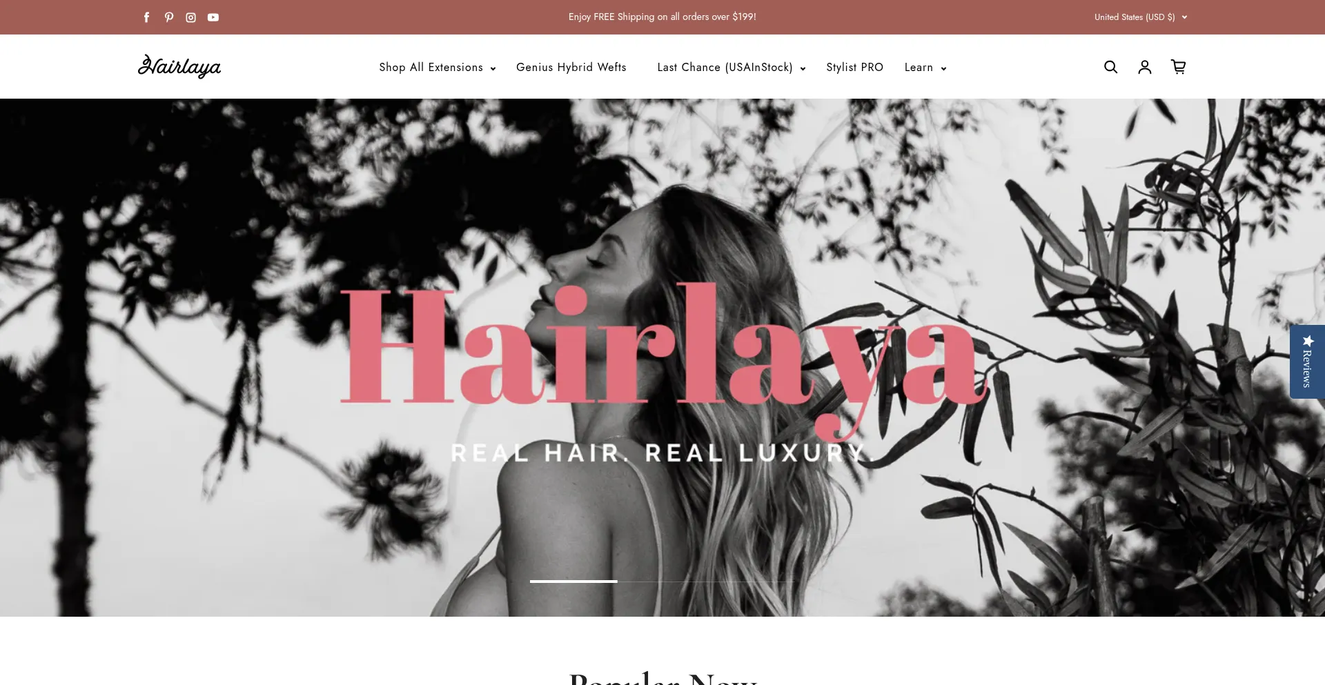 Hairlaya.us Screenshot
