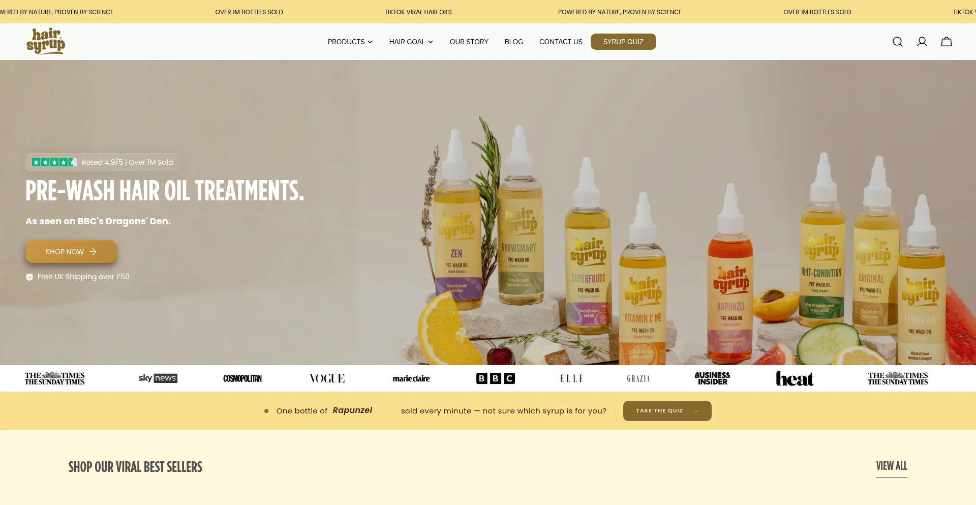 Hairsyrup.co.uk