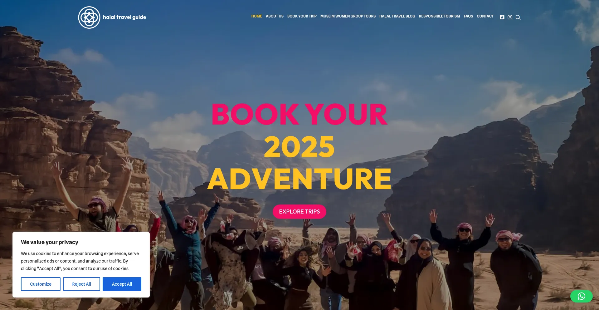 Halaltravelguide.net Screenshot