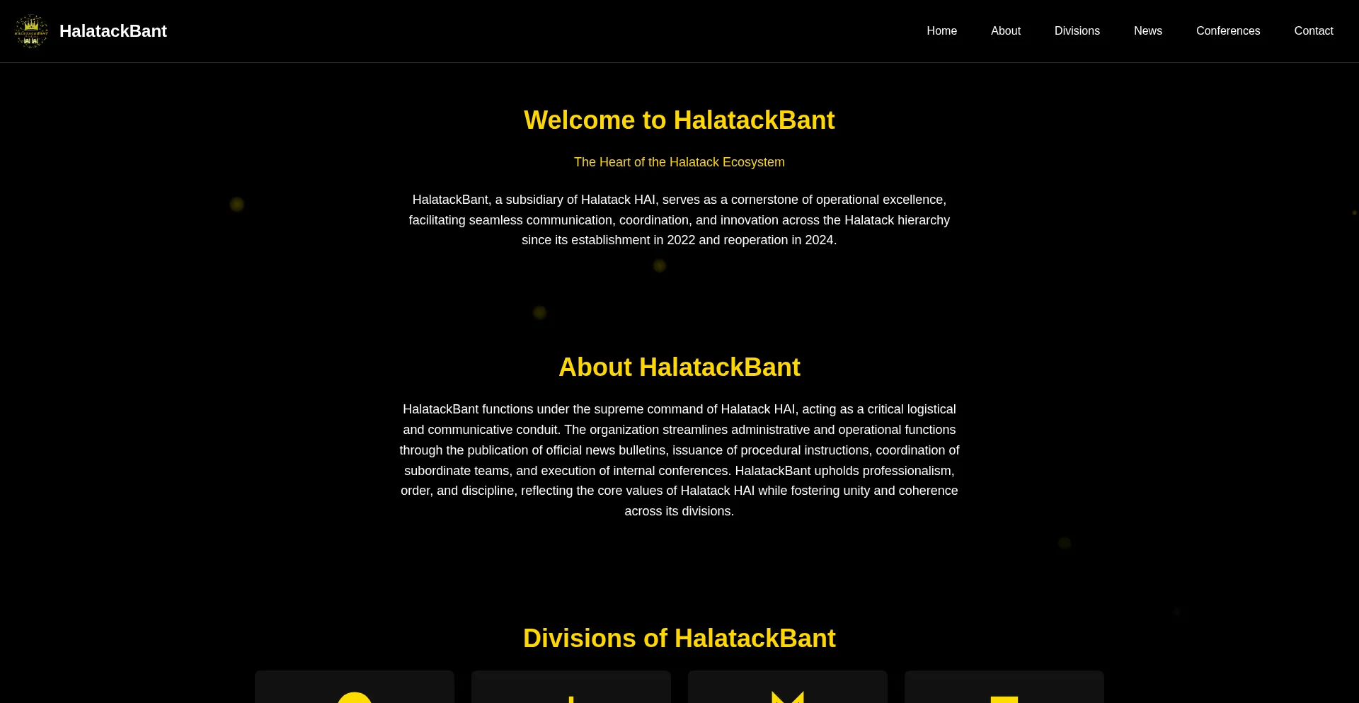 Halatackbant.neocities.org Screenshot