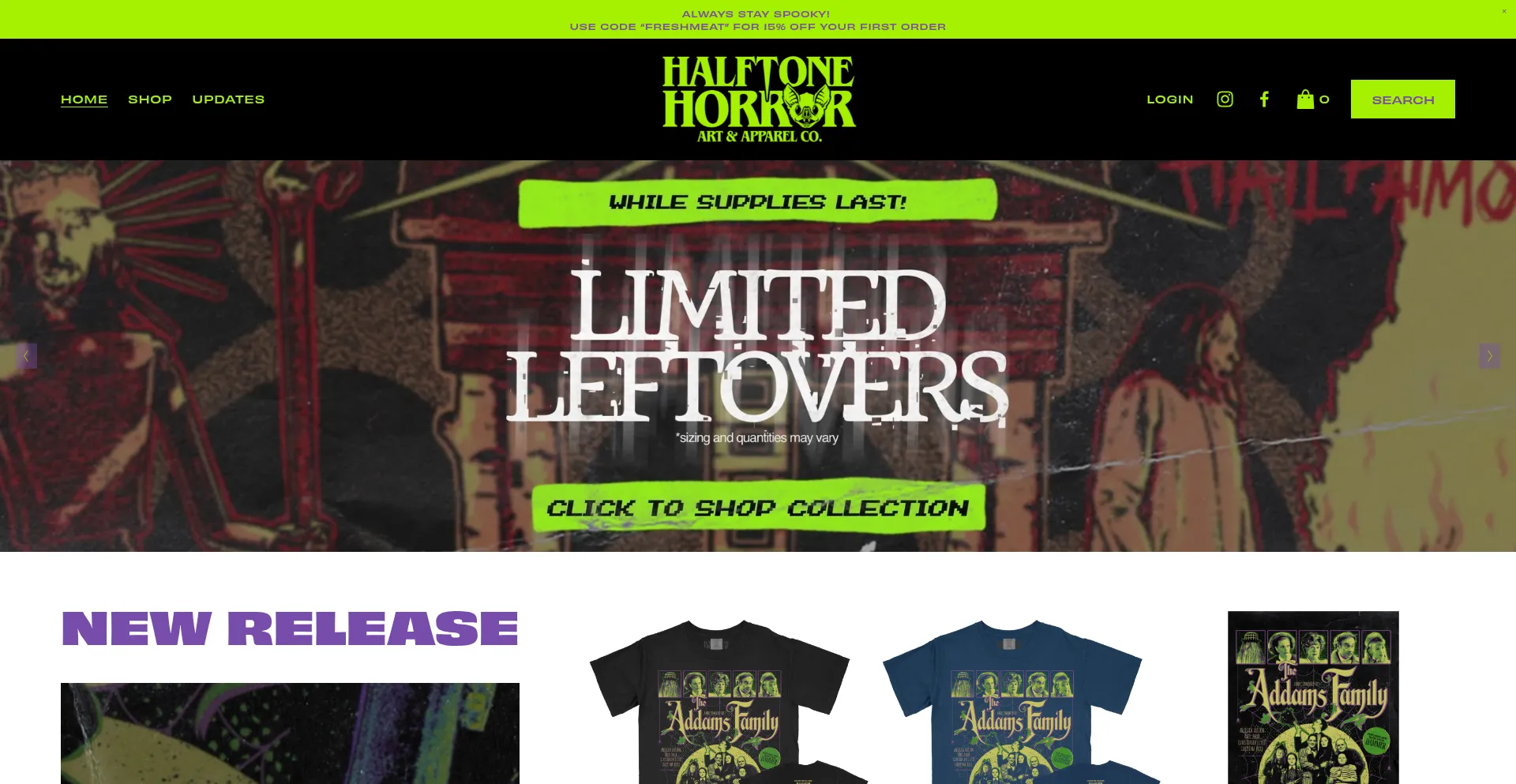 Halftonehorror.com