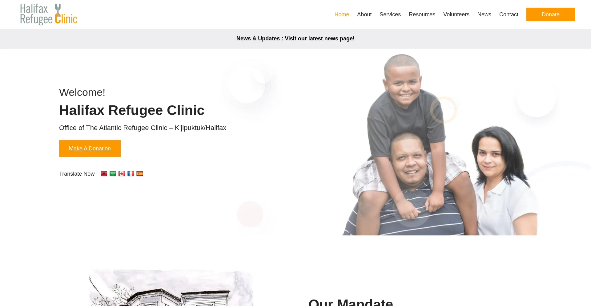 Halifaxrefugeeclinic.org